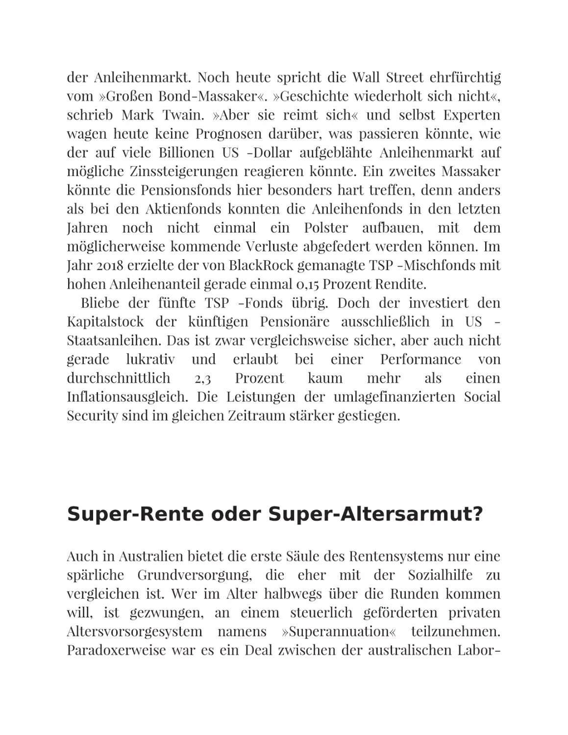 Super-Rente oder Super-Altersarmut?