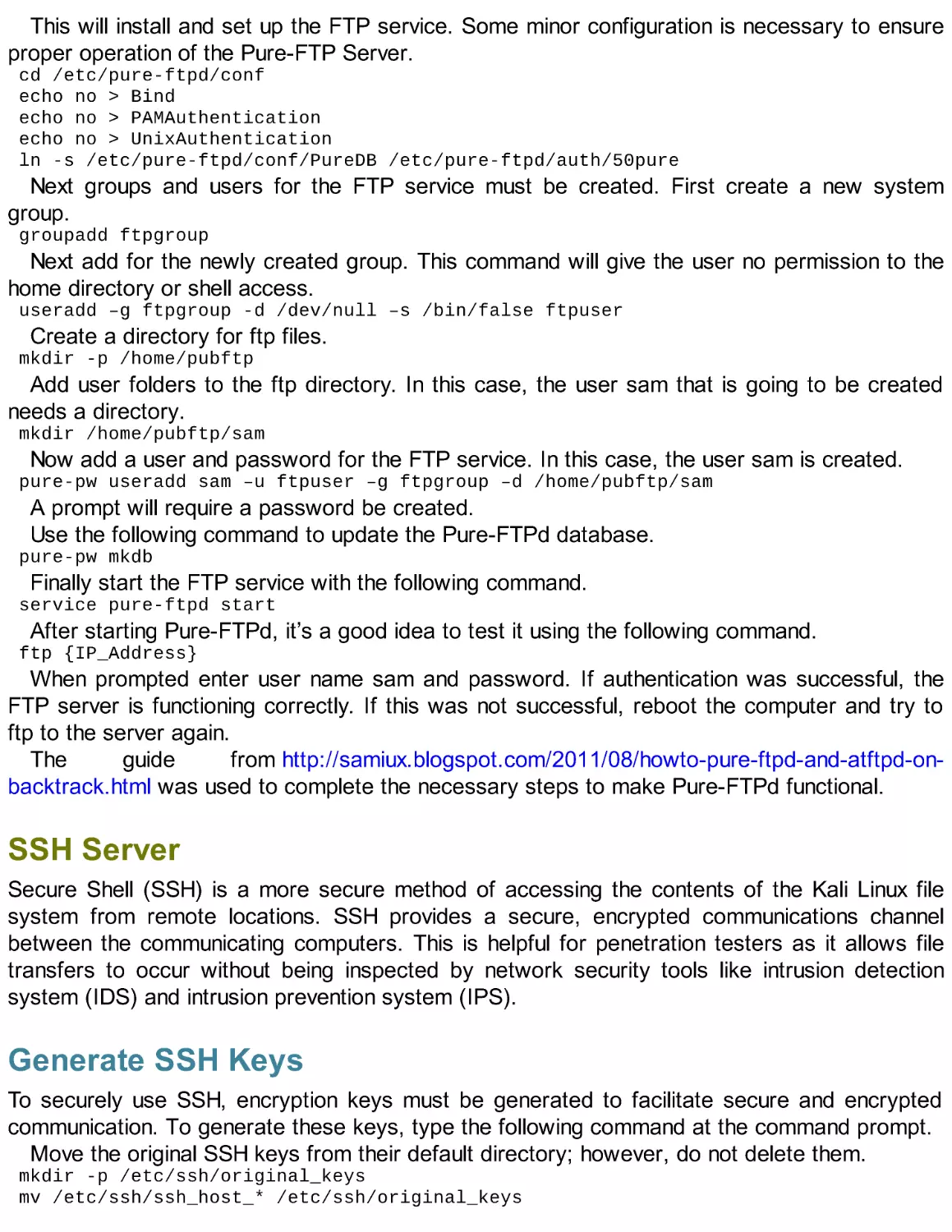 SSH Server