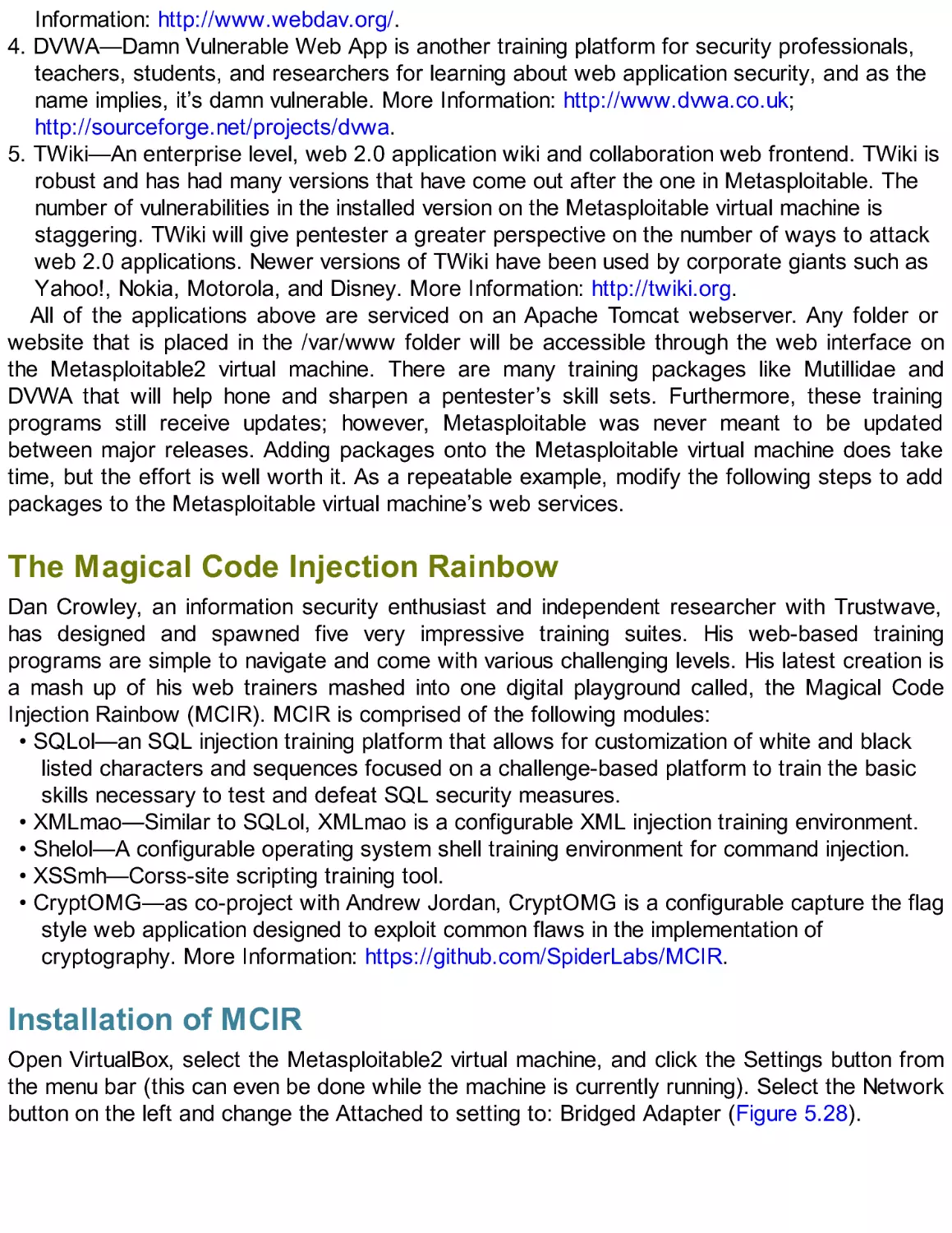 The Magical Code Injection Rainbow