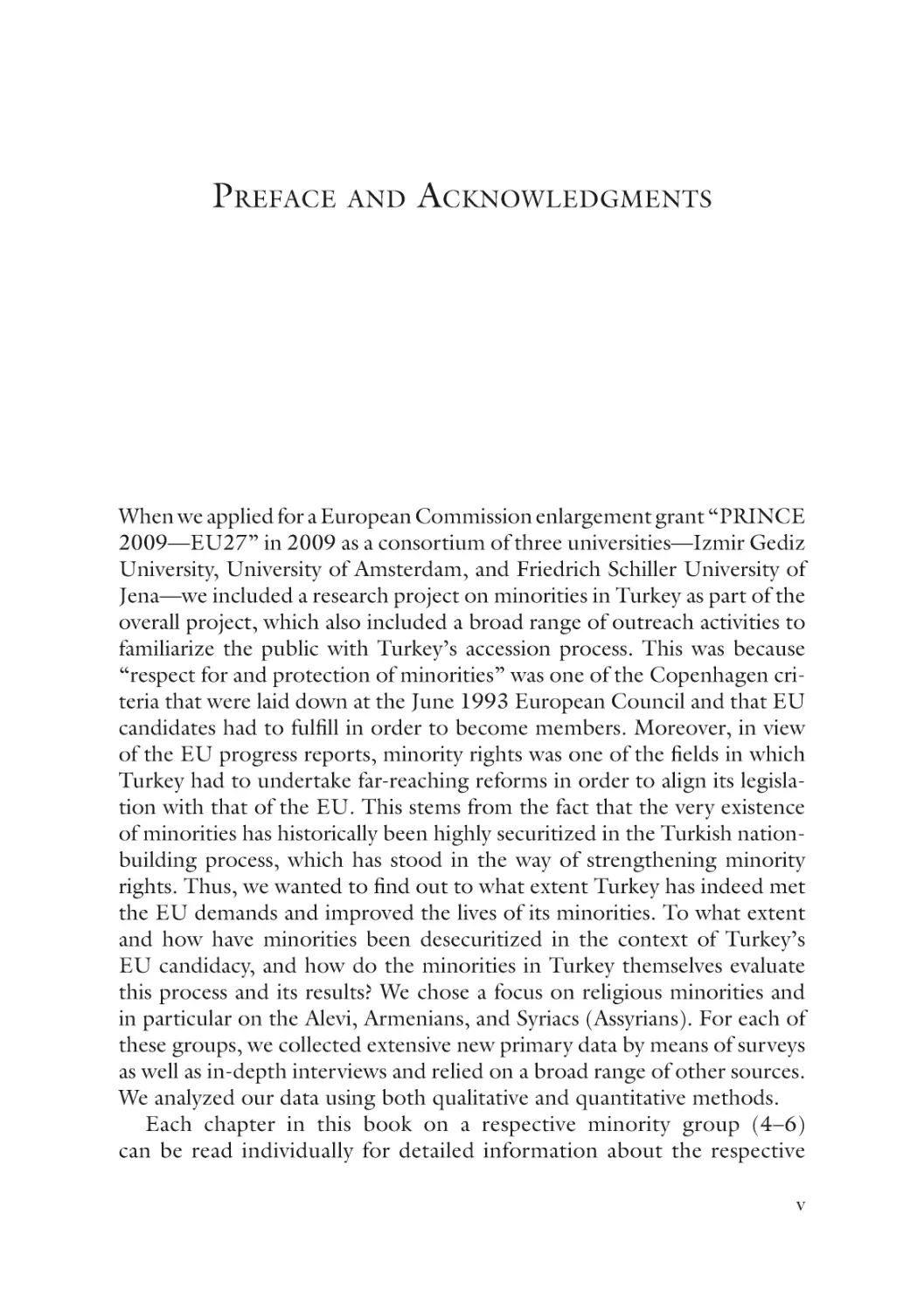 Preface and Acknowledgments