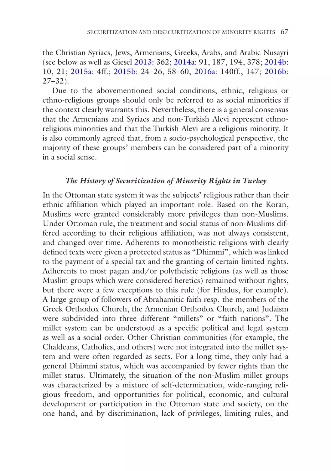 The History of Securitization of Minority Rights in Turkey