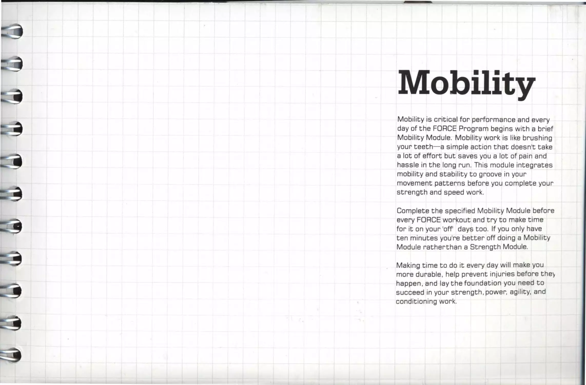 Mobility Modile Map