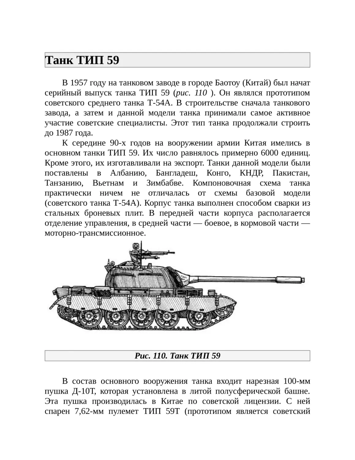 Танк ТИП 59