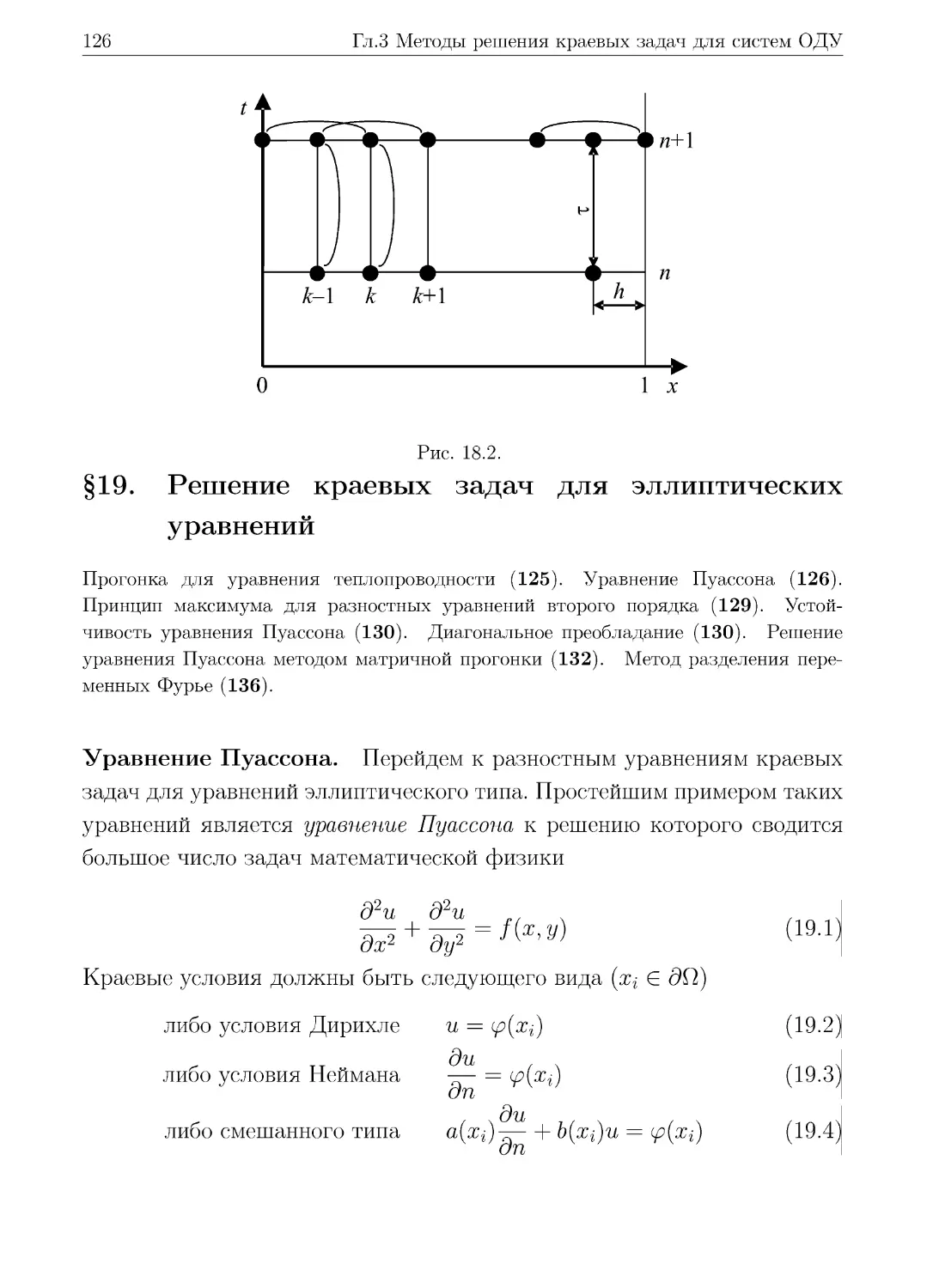 §19 Решение краевых задач для эллиптических уравнений