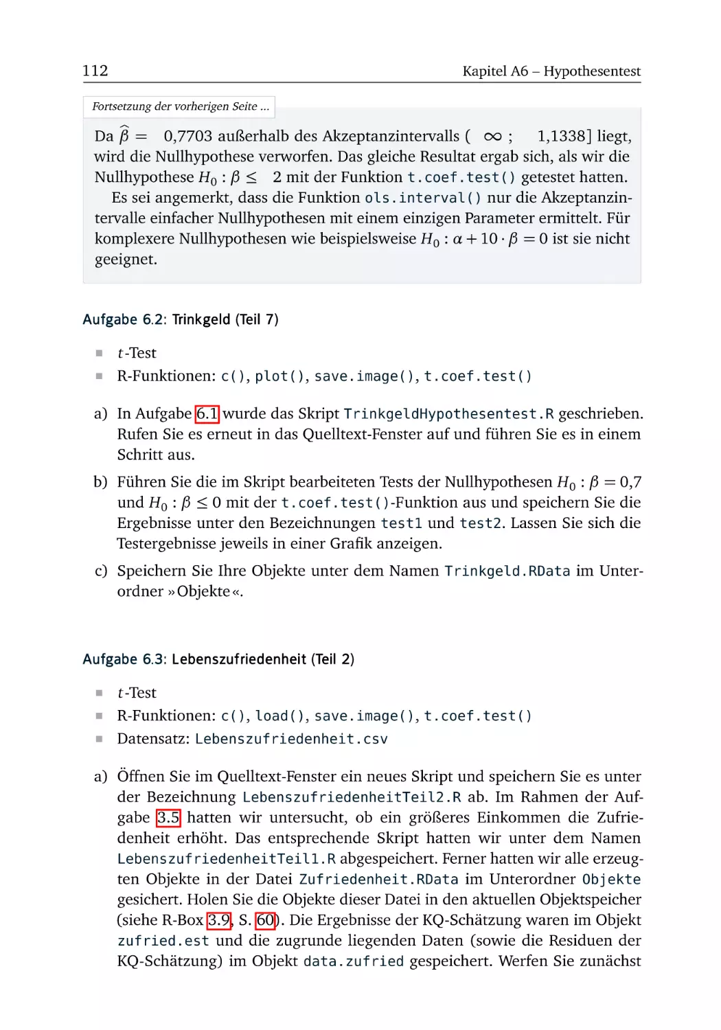 A6.2 Trinkgeld (Teil 7)
A6.3 Lebenszufriedenheit (Teil 2)