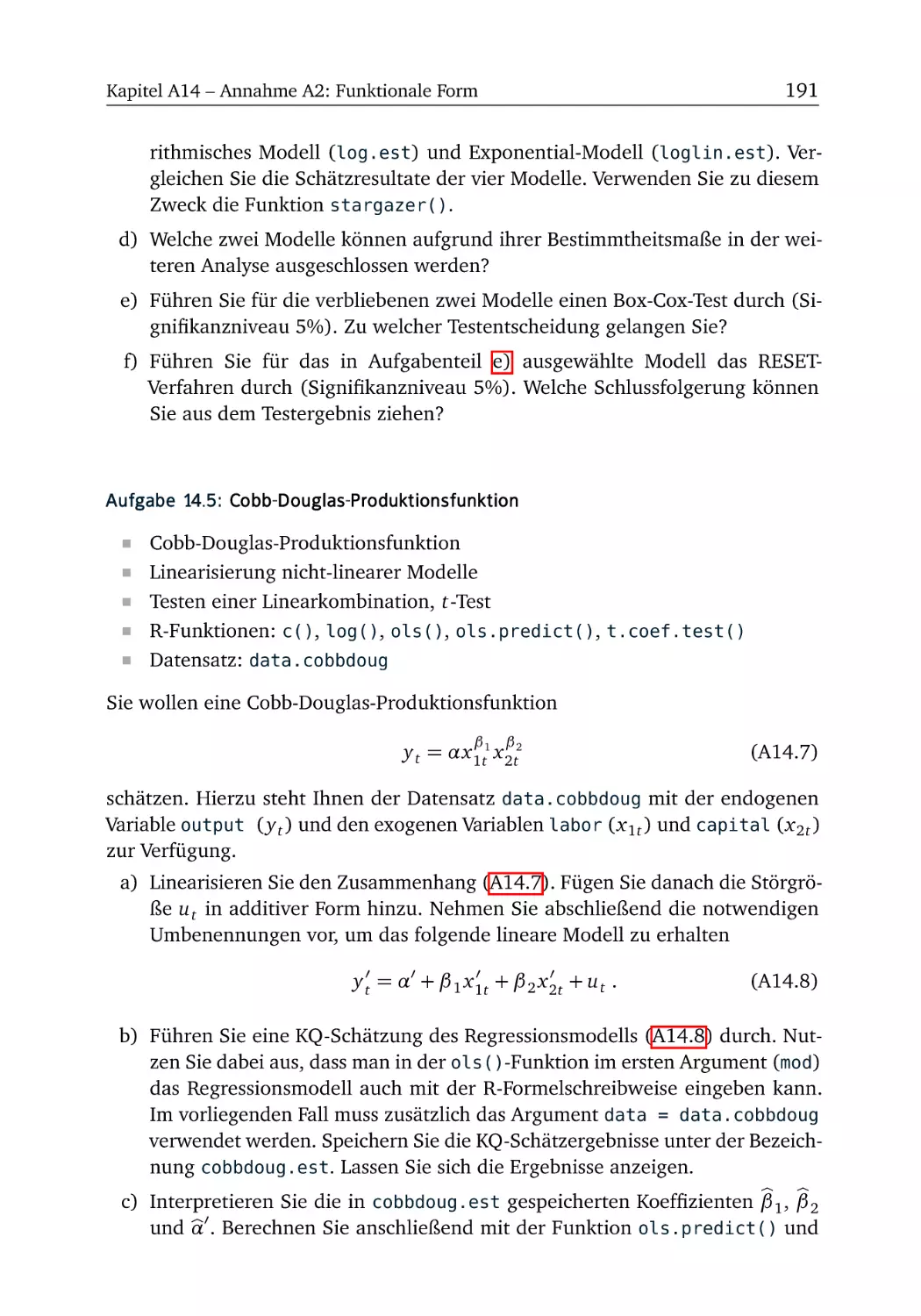 A14.5 Cobb-Douglas-Produktionsfunktion