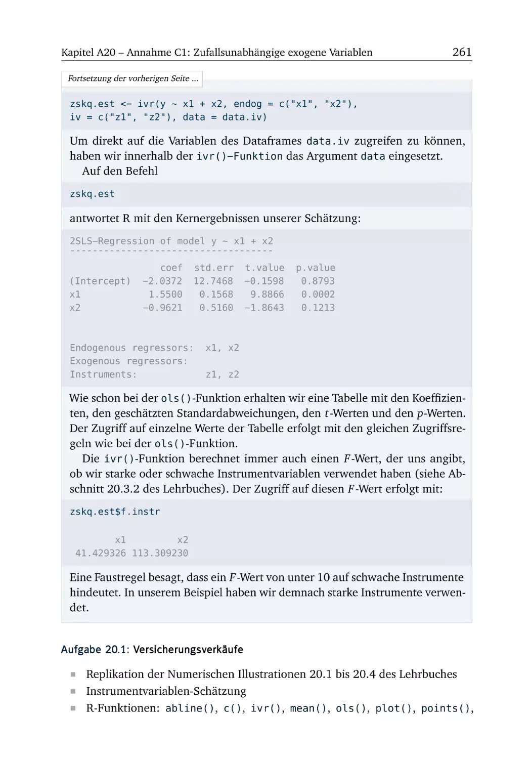 A20.1 Versicherungsverkäufe