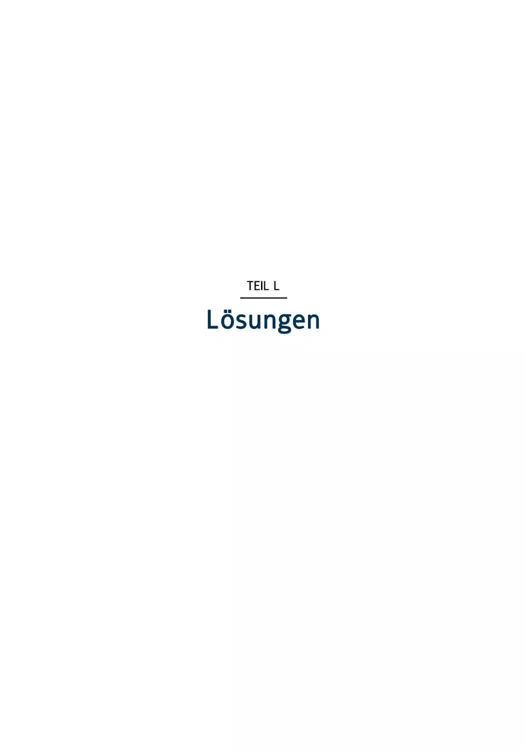 L Lösungen