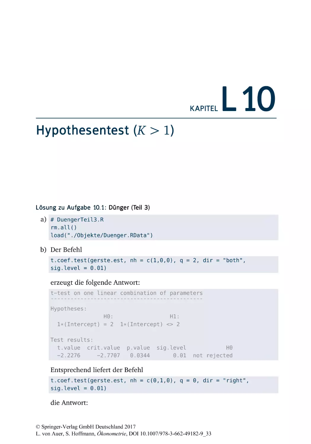 L10 Hypothesentest (K>1)
L10.1 Dünger (Teil 3)