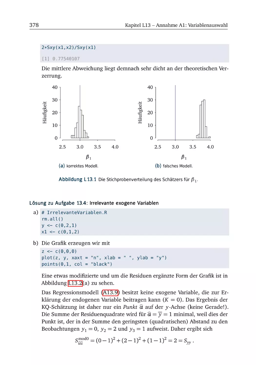 L13.4 Irrelevante exogene Variablen