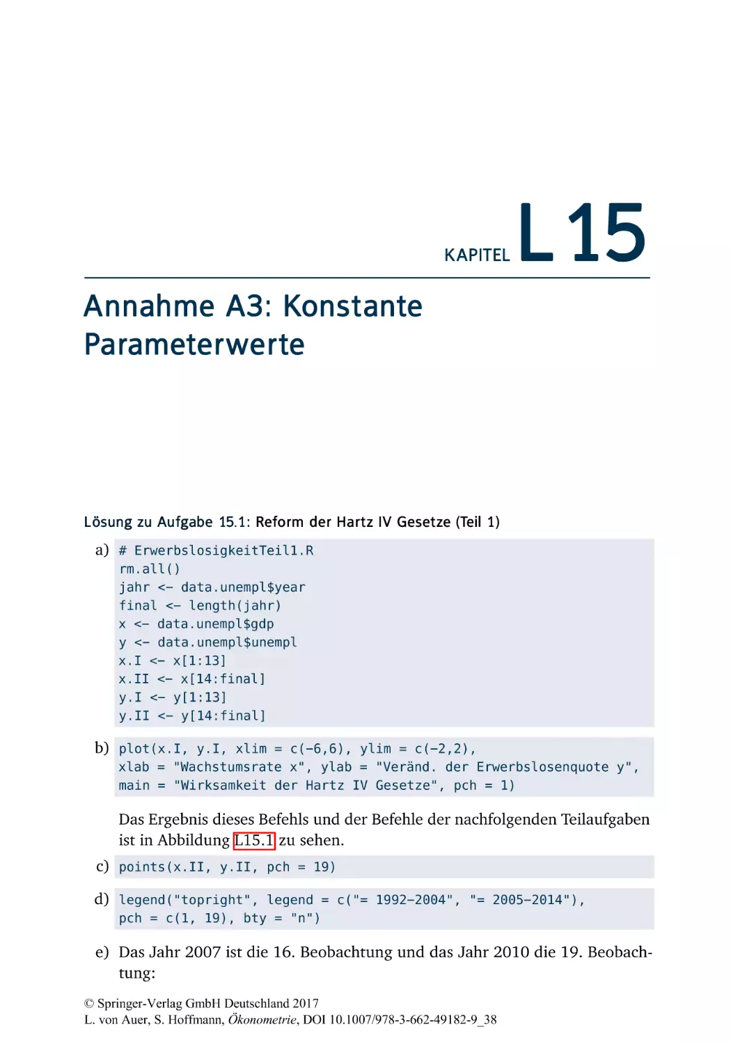 L15 Annahme A3
L15.1 Reform der Hartz IV Gesetze (Teil 1)