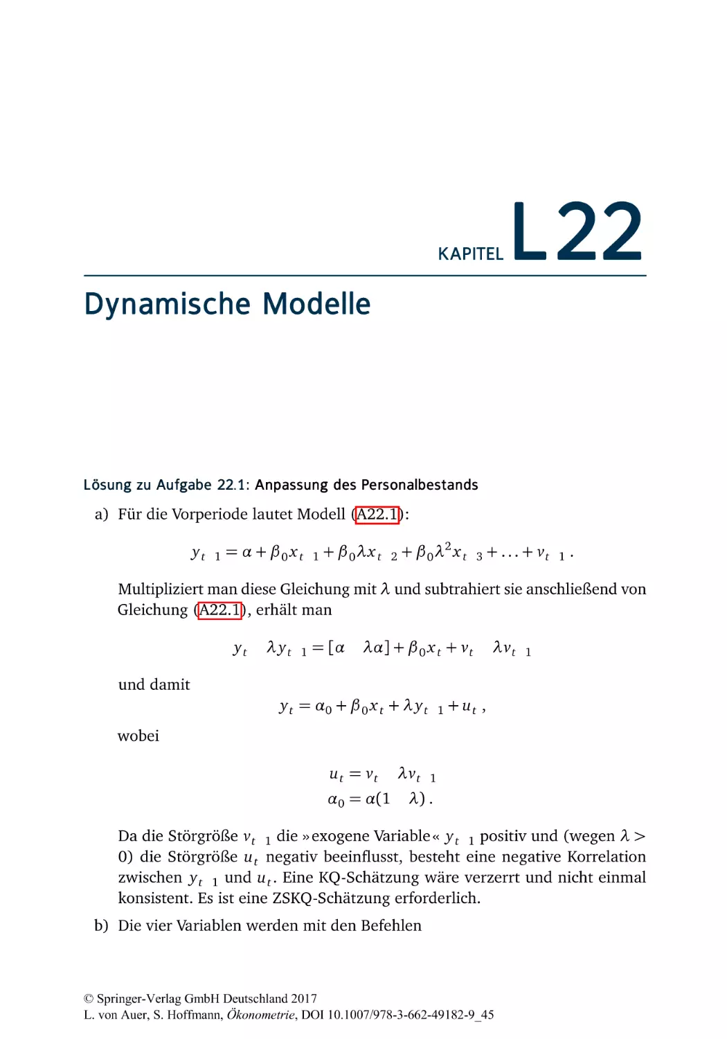 L22 Dynamische Modelle
L22.1 Anpassung des Personalbestands