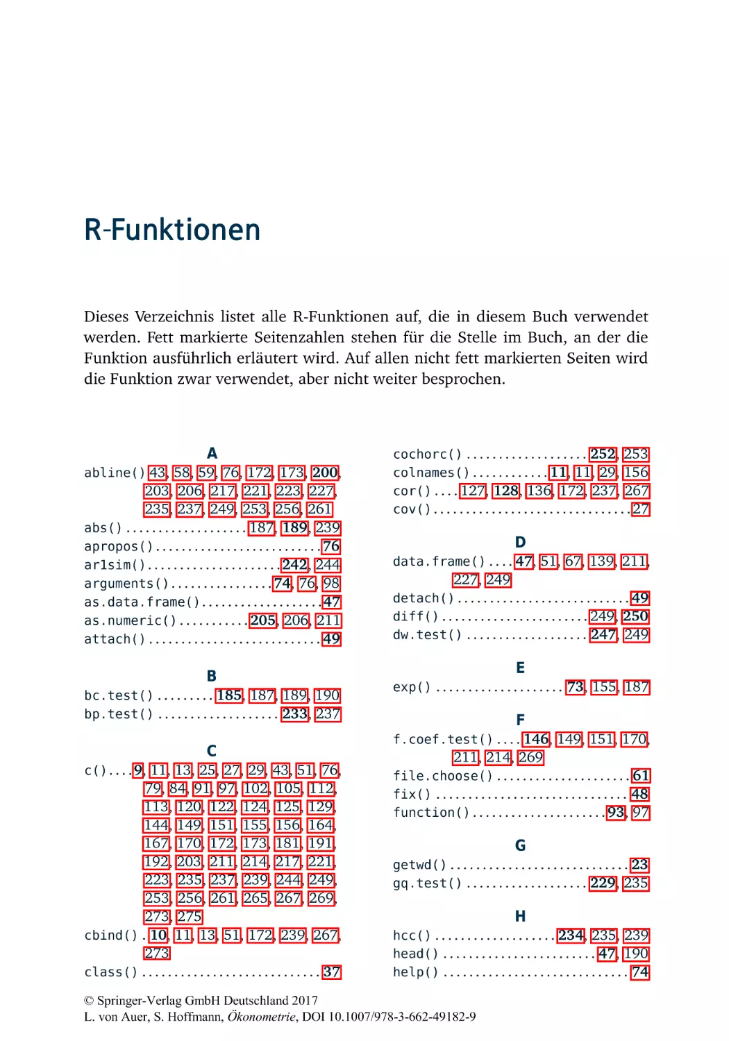 R-Funktionen