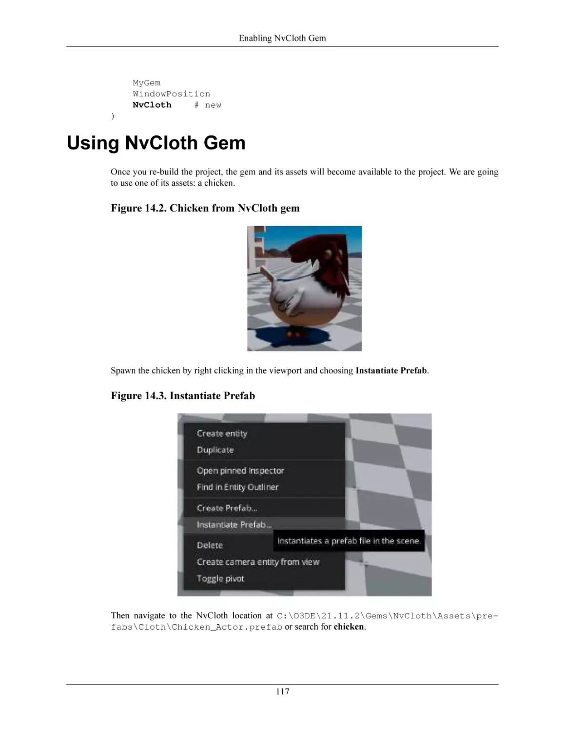 Using NvCloth Gem
