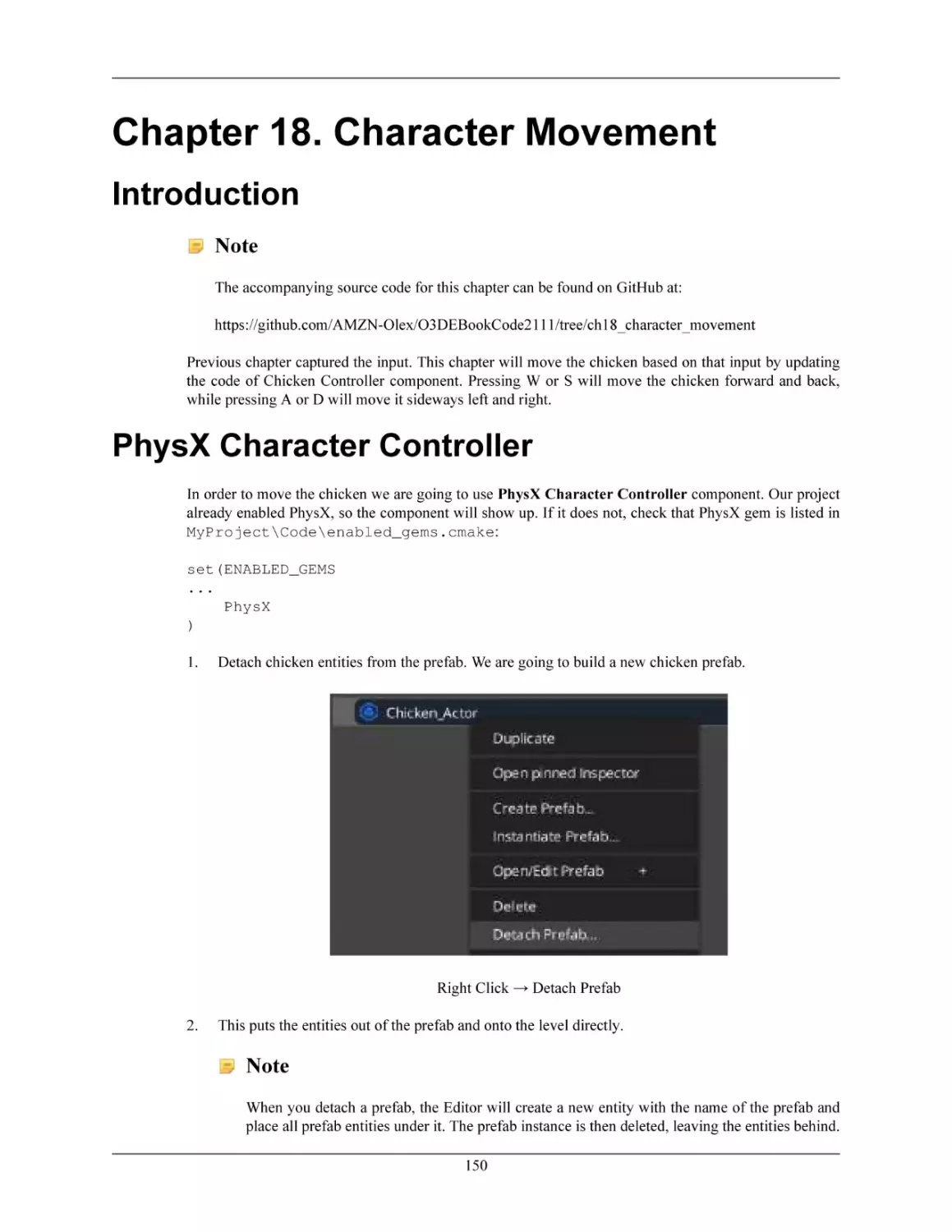Chapter 18. Character Movement
Introduction
PhysX Character Controller