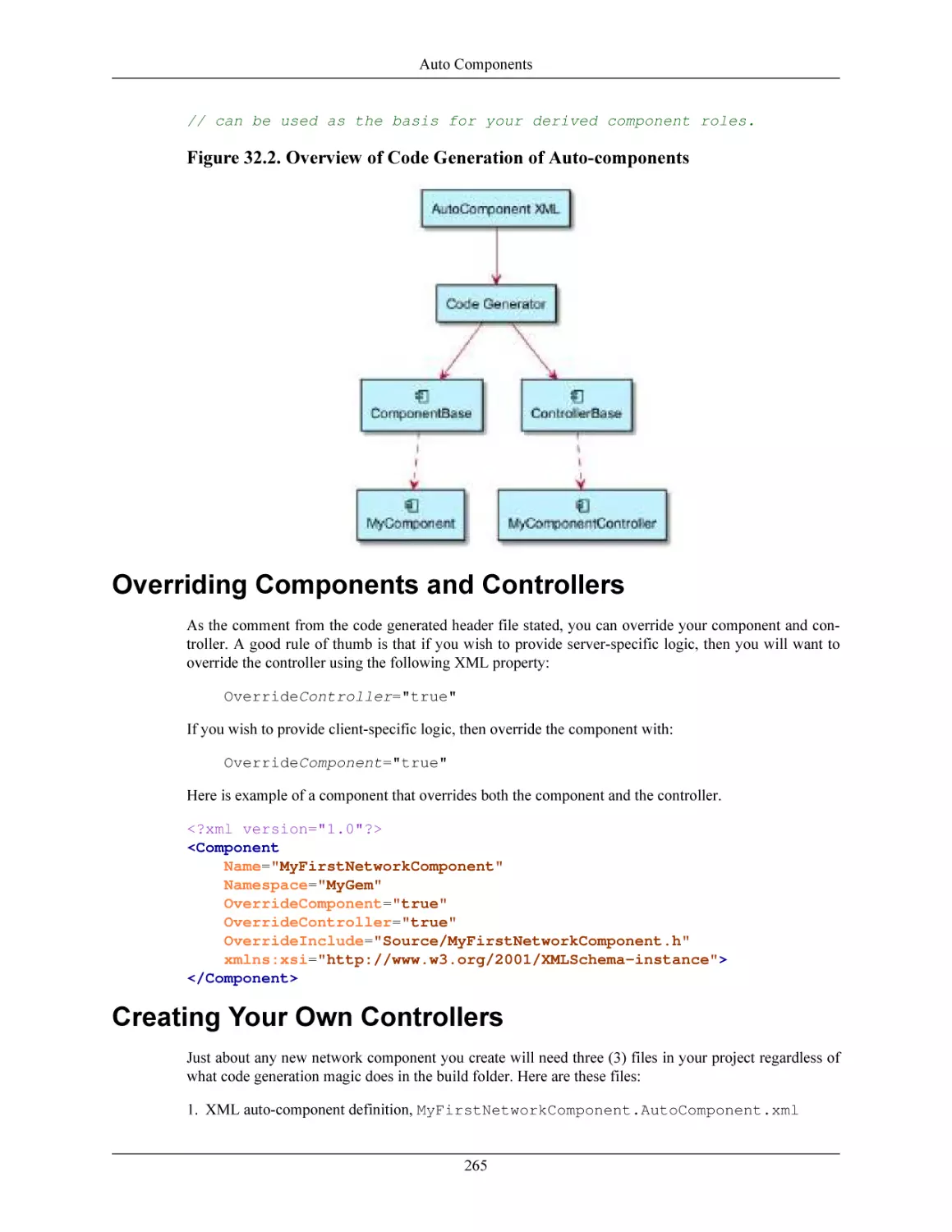 Overriding Components and Controllers
Creating Your Own Controllers