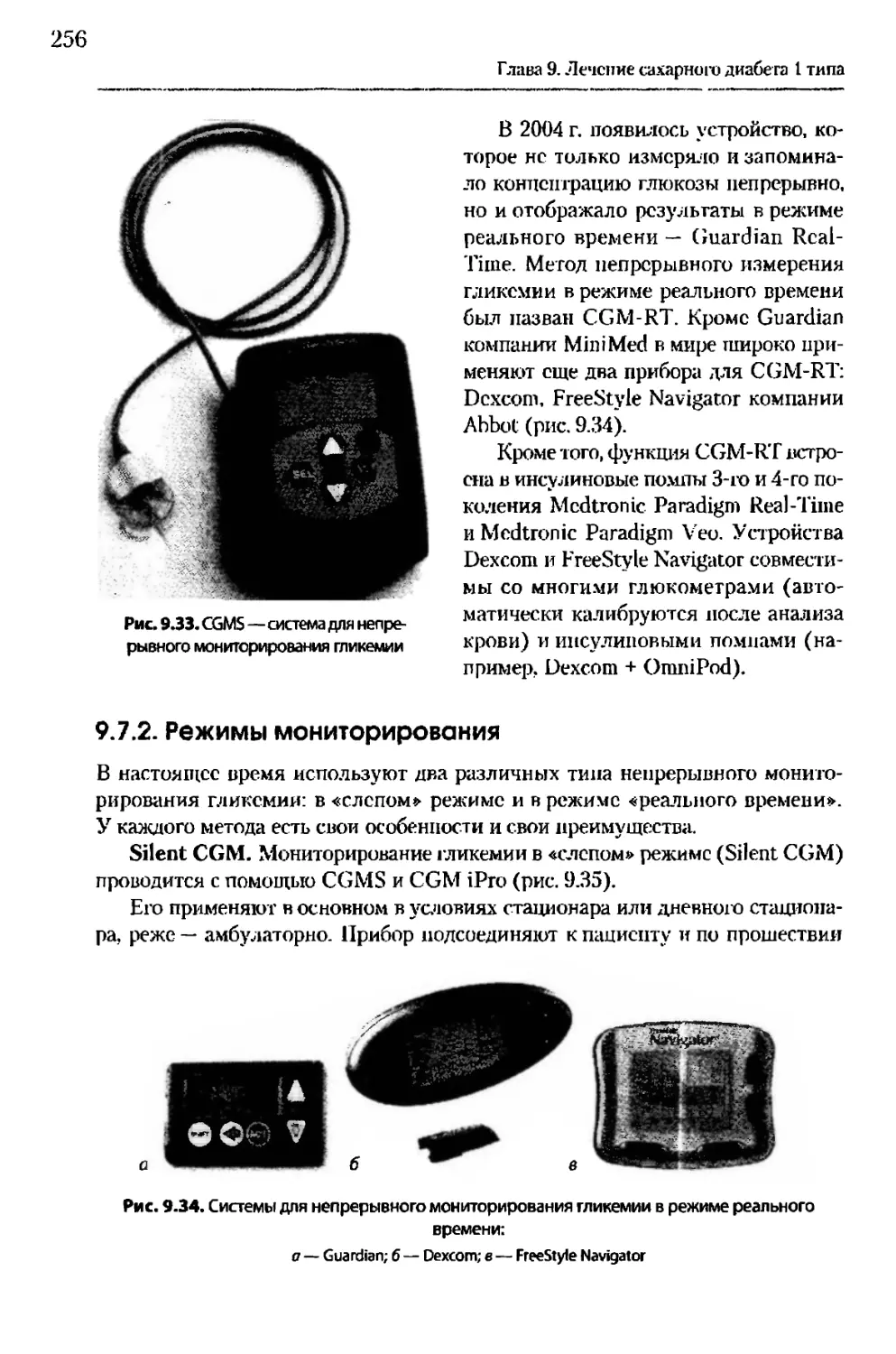 9.7.2. Режимы мониторирования