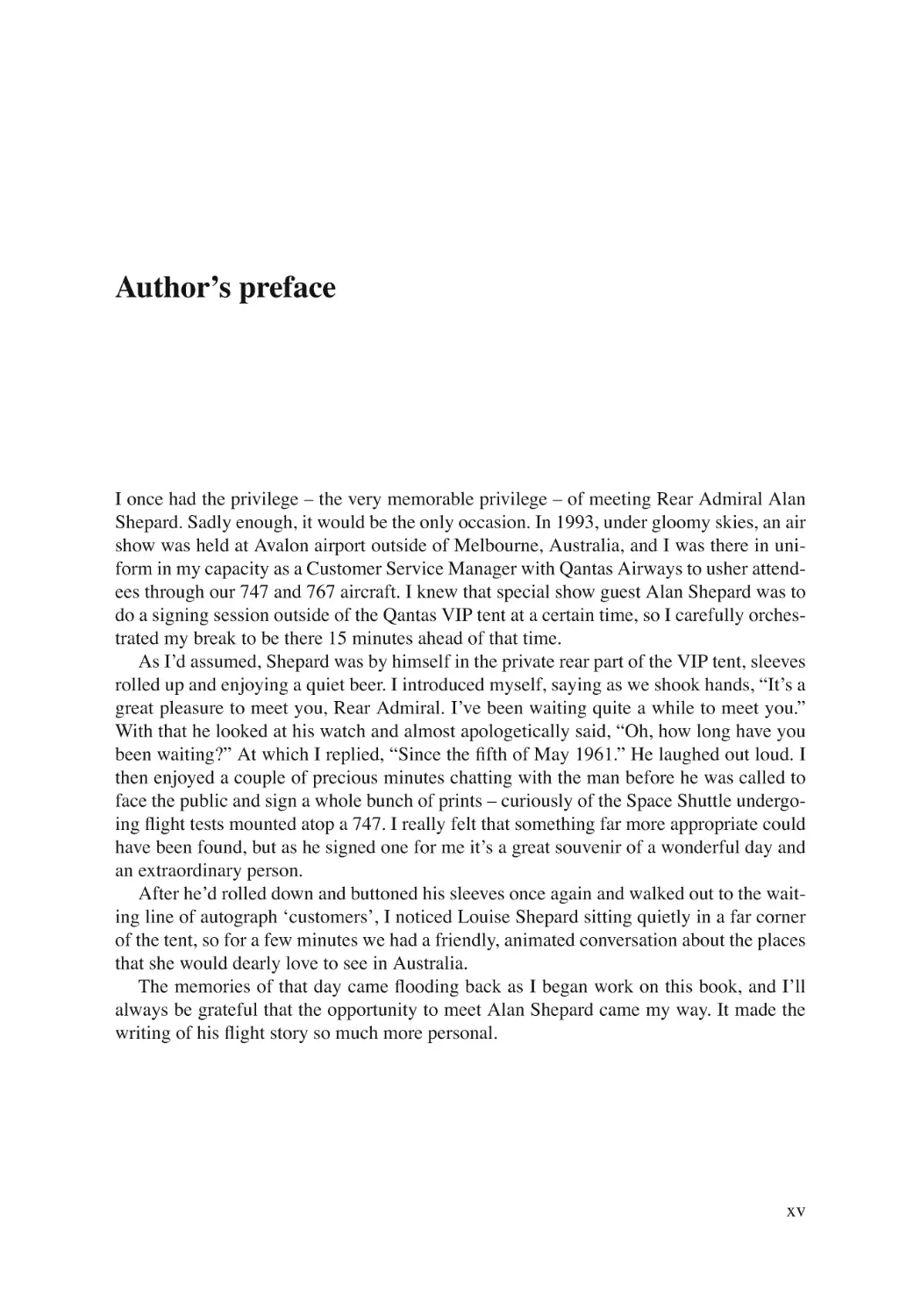 Author’s preface