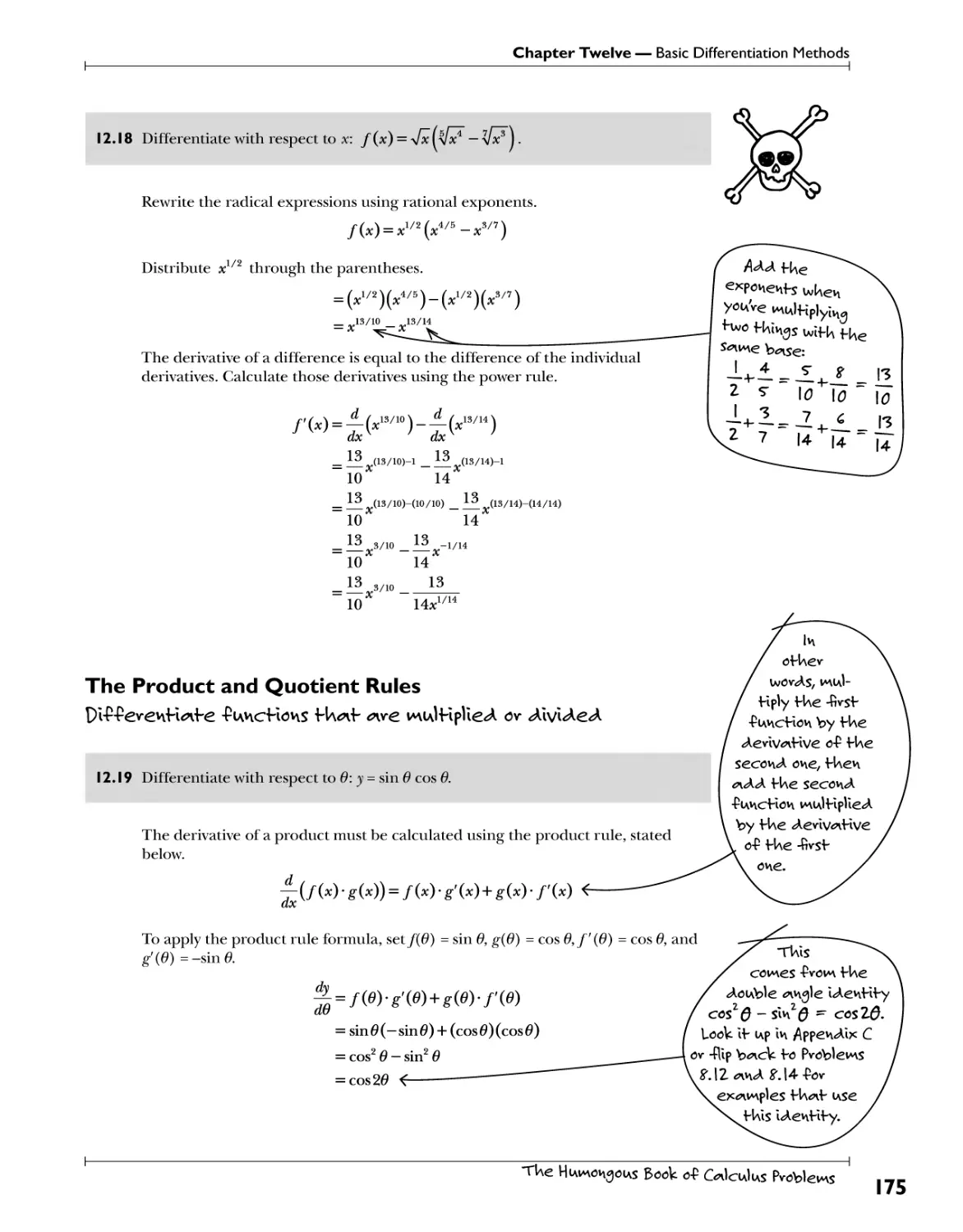 The Product and Quotient Rules 175