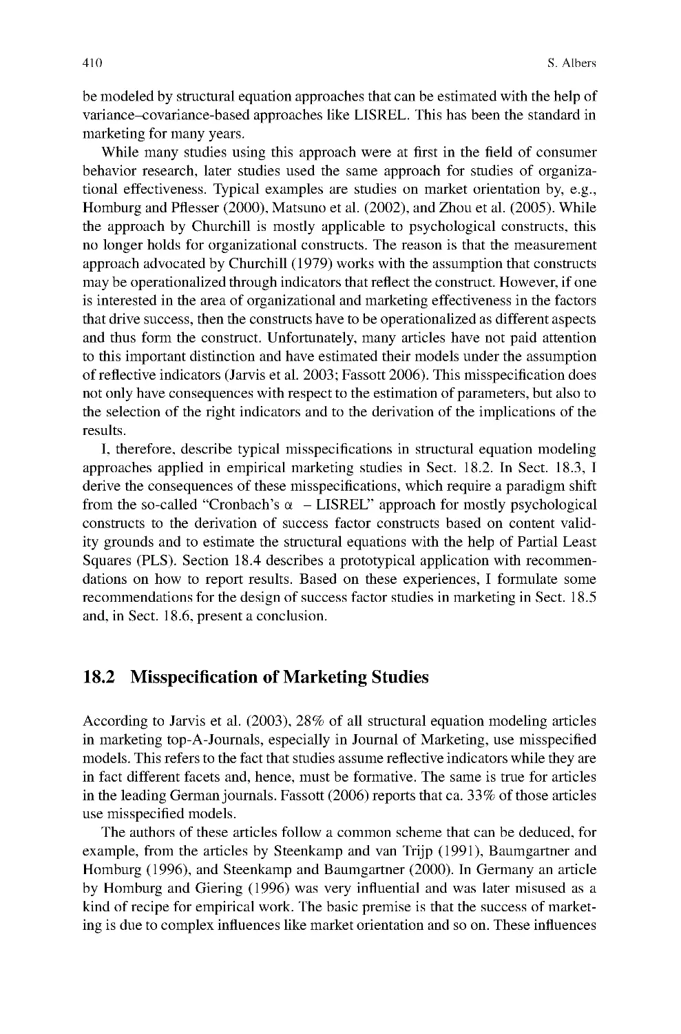 18.2 Misspecification of Marketing Studies