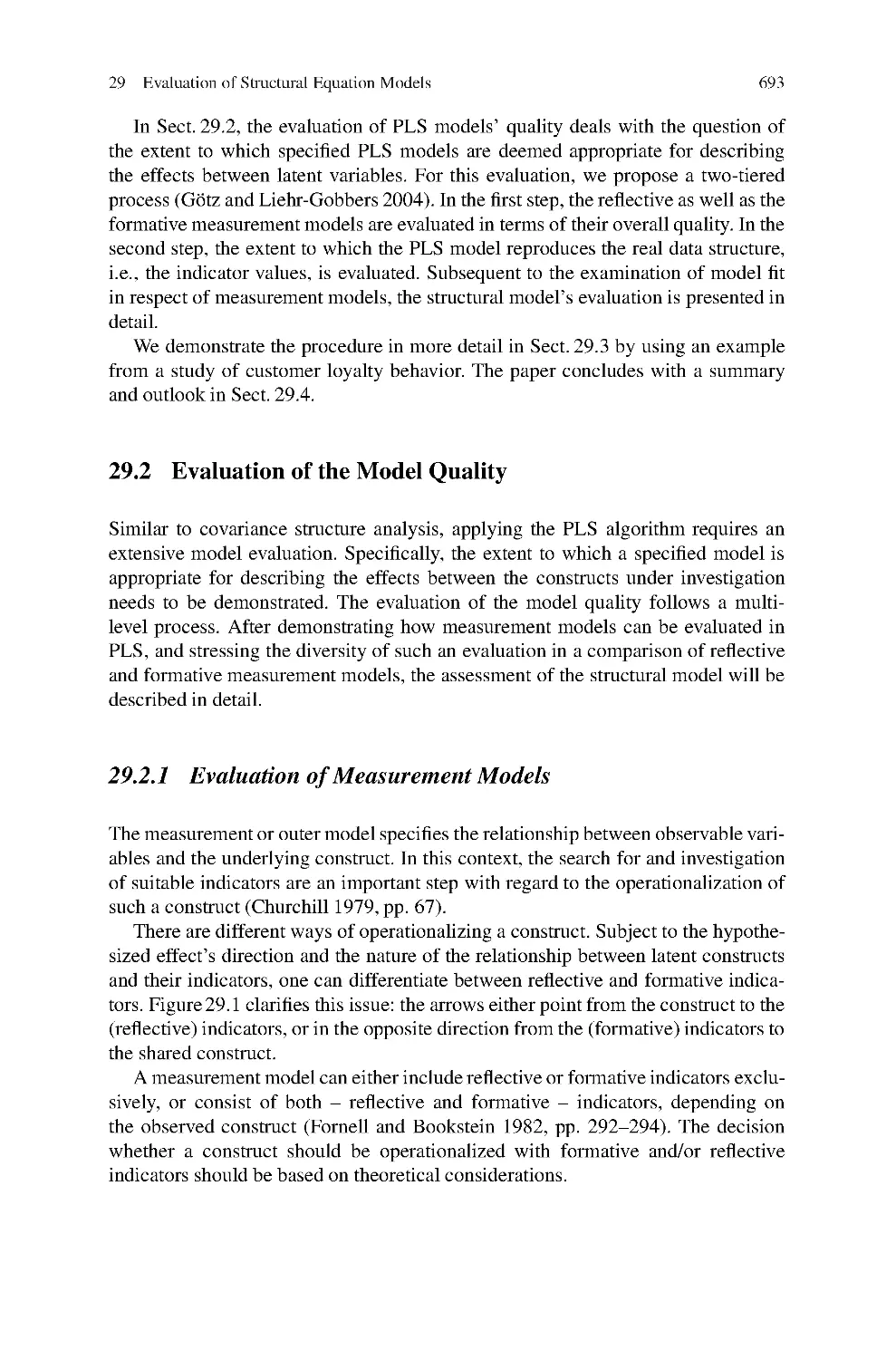 29.2 Evaluation of the Model Quality