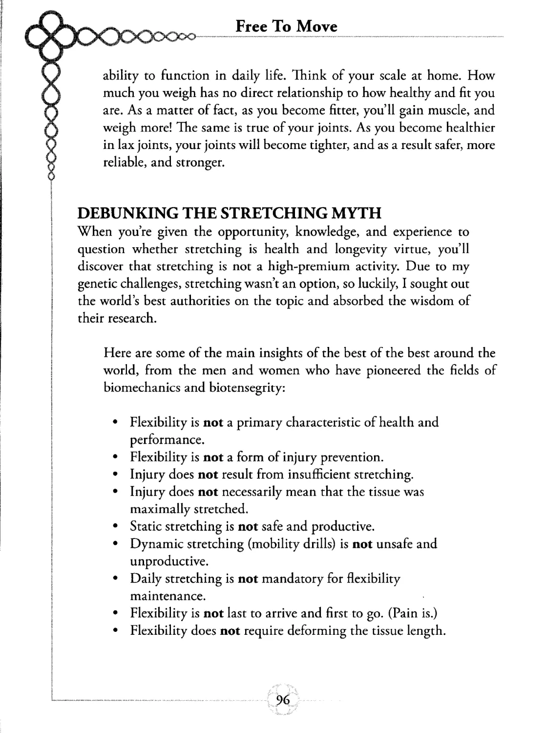 DEBUNKING THE STRETCHING MYTH