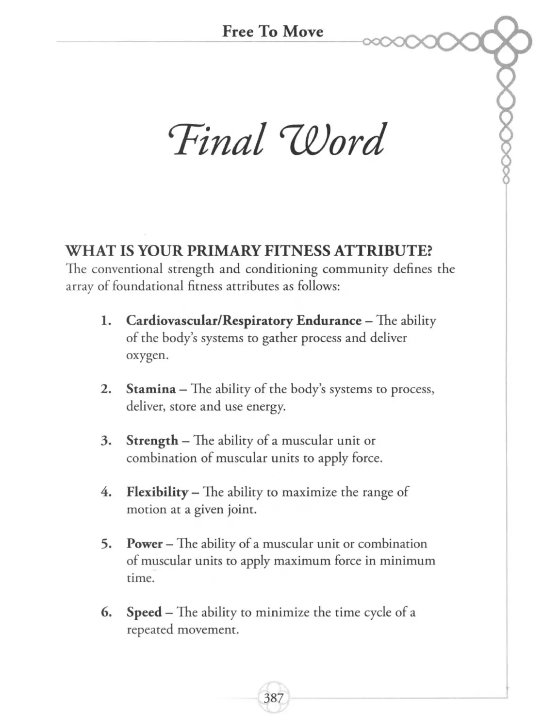 Final Word