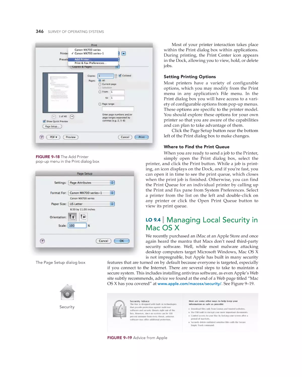Managing Local Security in Mac OS X