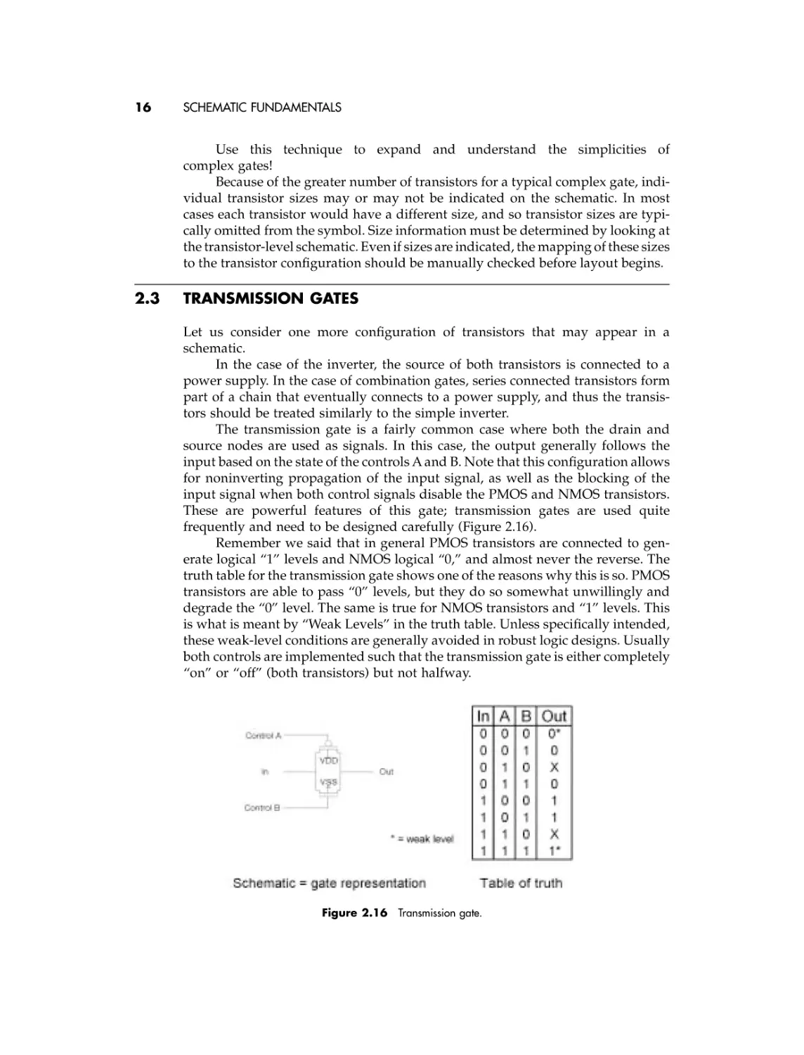 2.3 Transmission gates