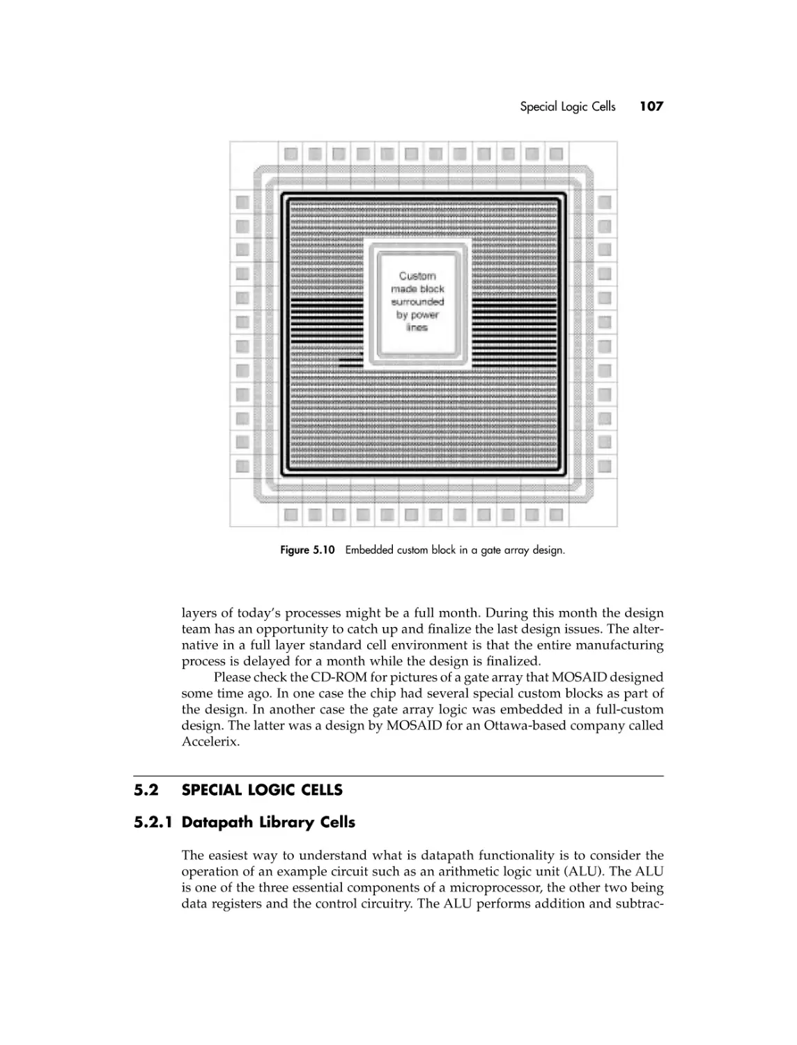 5.2 Special logic cells