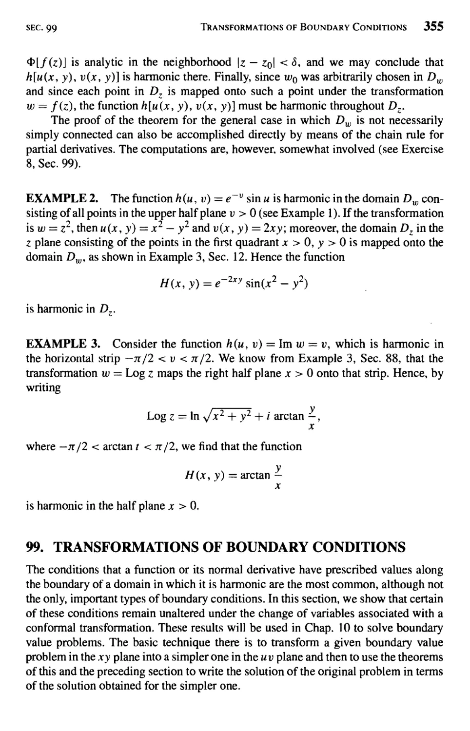 Transformations of Boundary Conditions