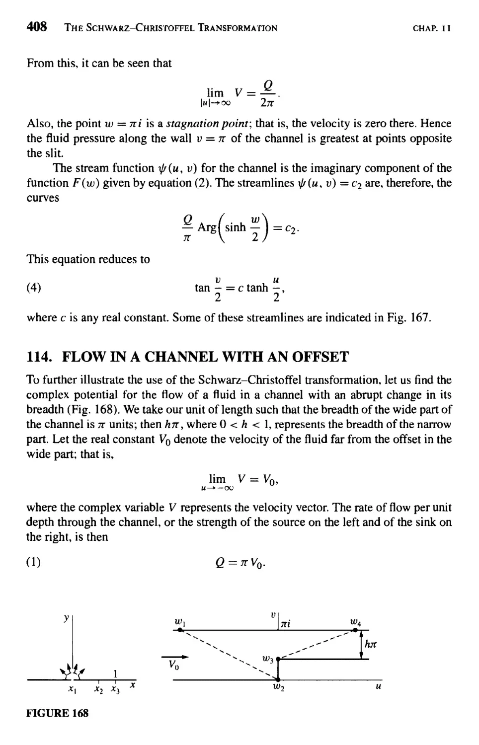 Flow in a Channel with an Offset