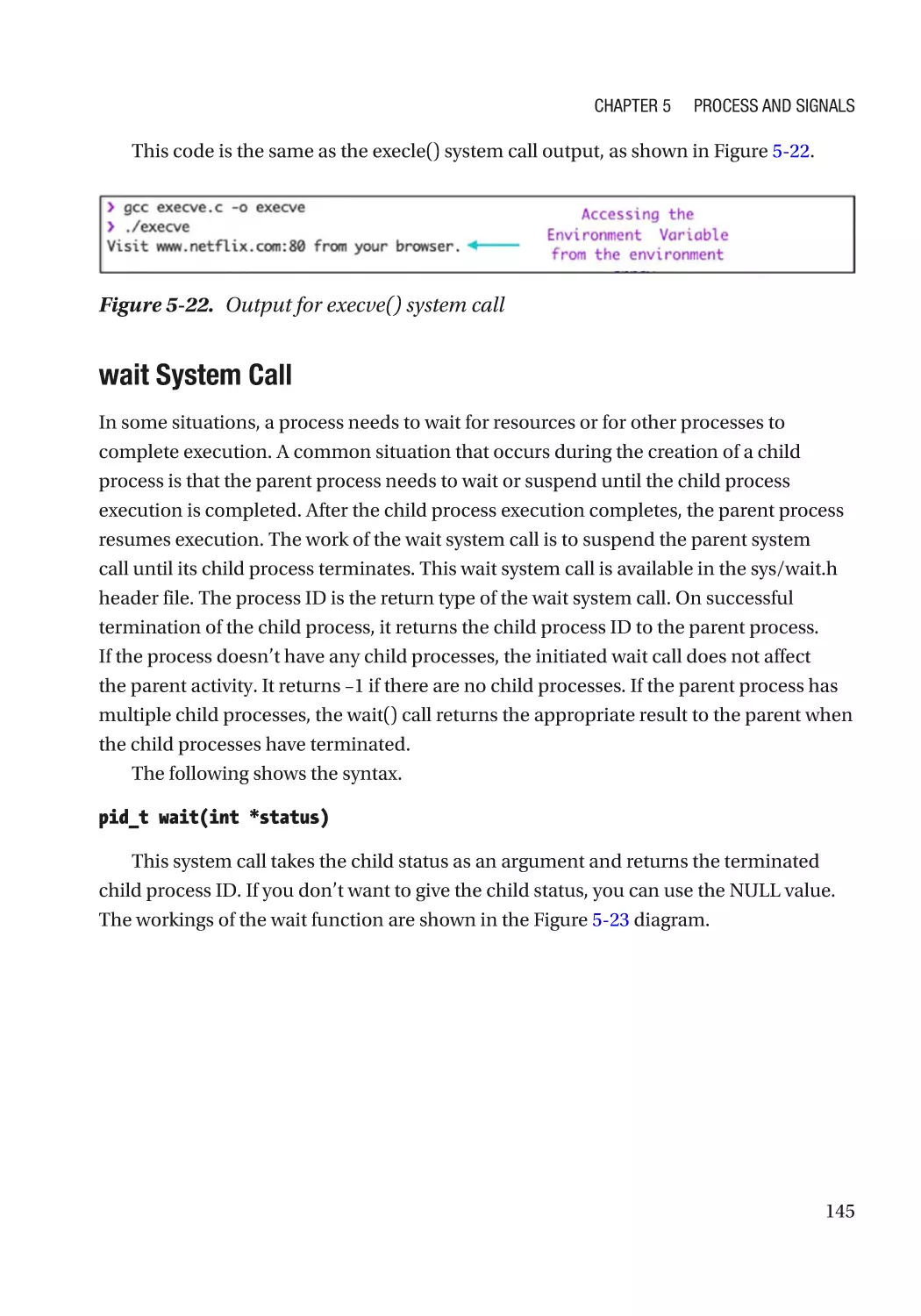 wait System Call