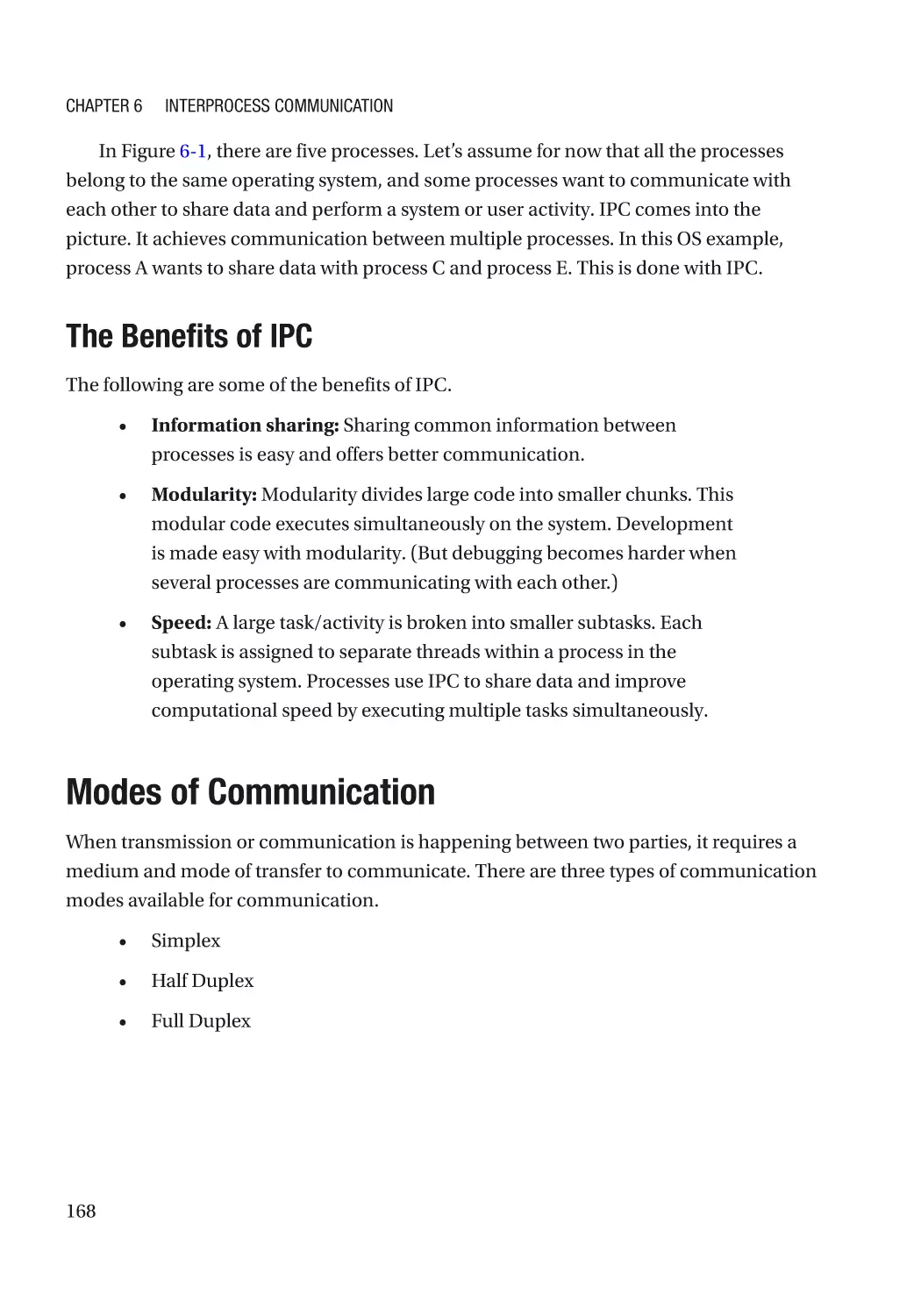 The Benefits of IPC
Modes of Communication
