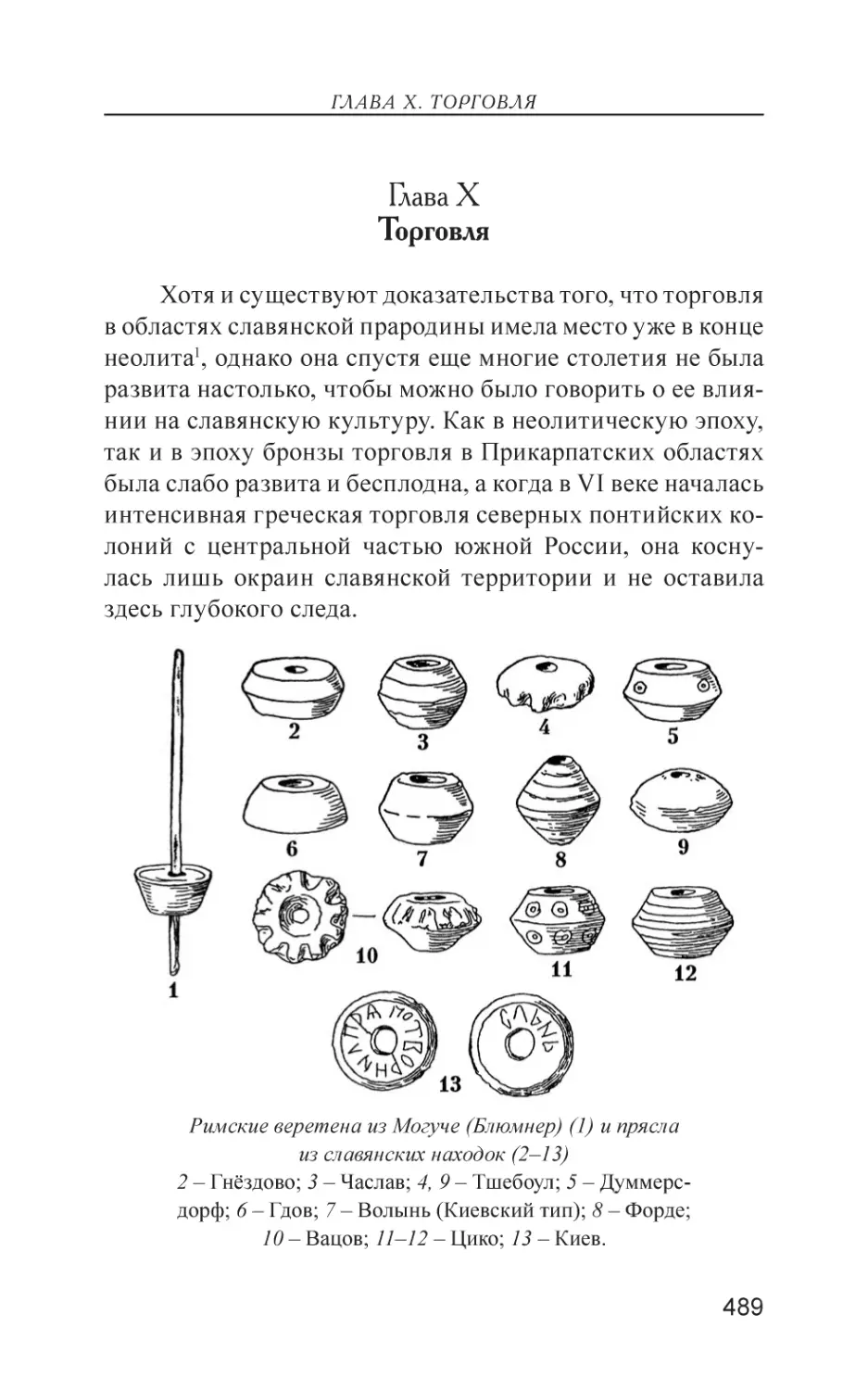 Глава X. Торговля