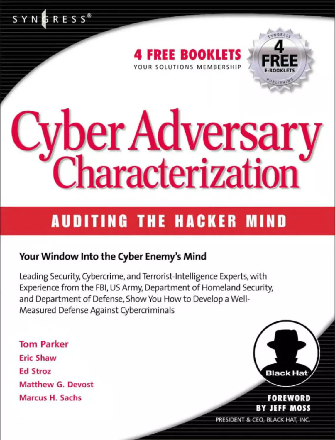 Cyber Adversary Characterization
Cover
Team DDU