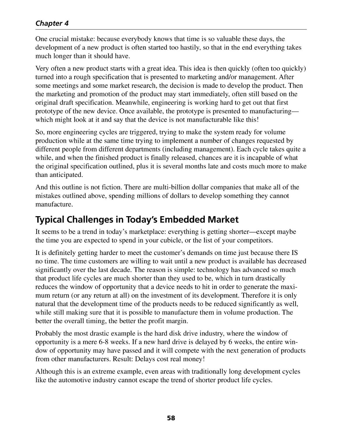 Typical Challenges in Today’s Embedded Market