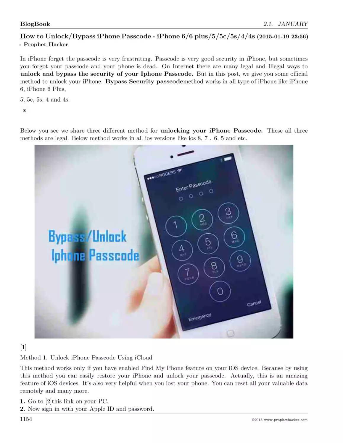 How to Unlock/Bypass iPhone Passcode - iPhone 6/6 plus/5/5c/5s/4/4s (2015-01-19 23