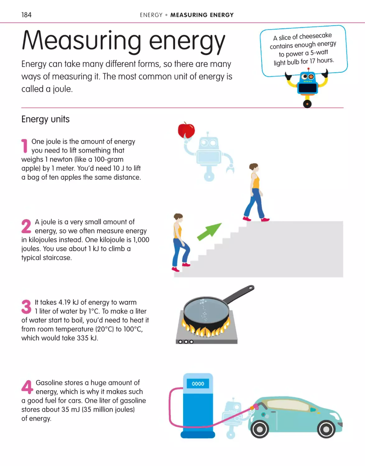 Measuring energy 184