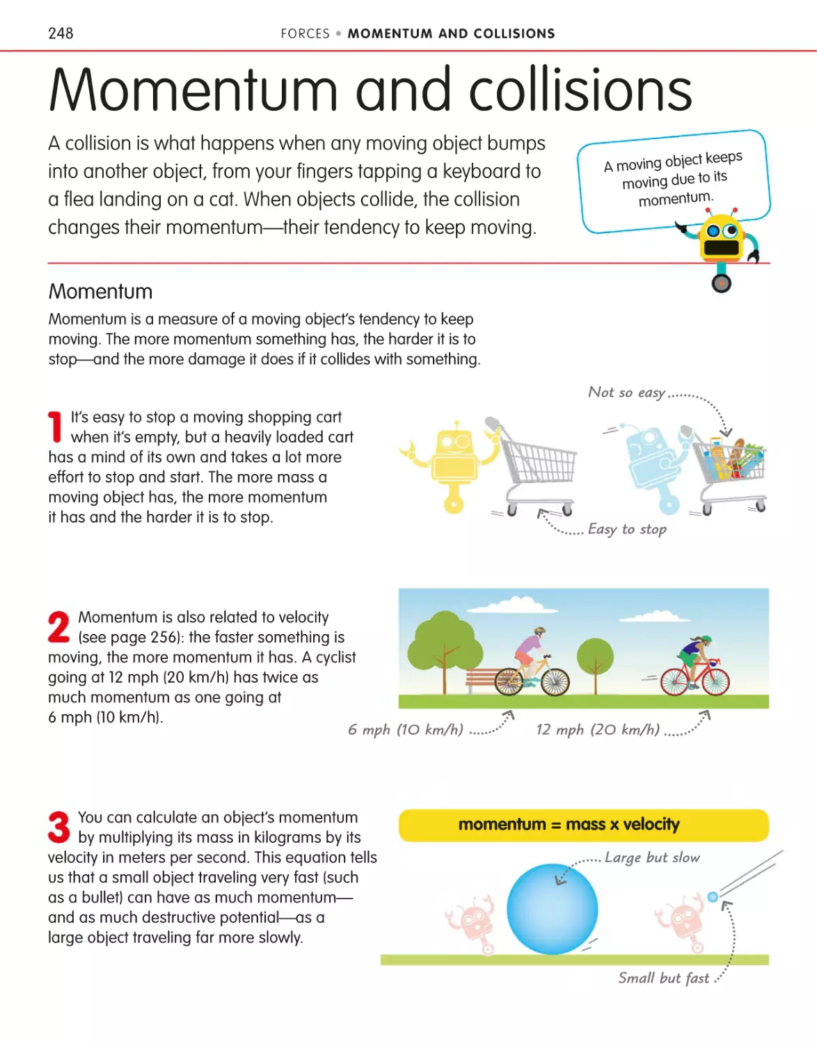 Momentum and collisions 248