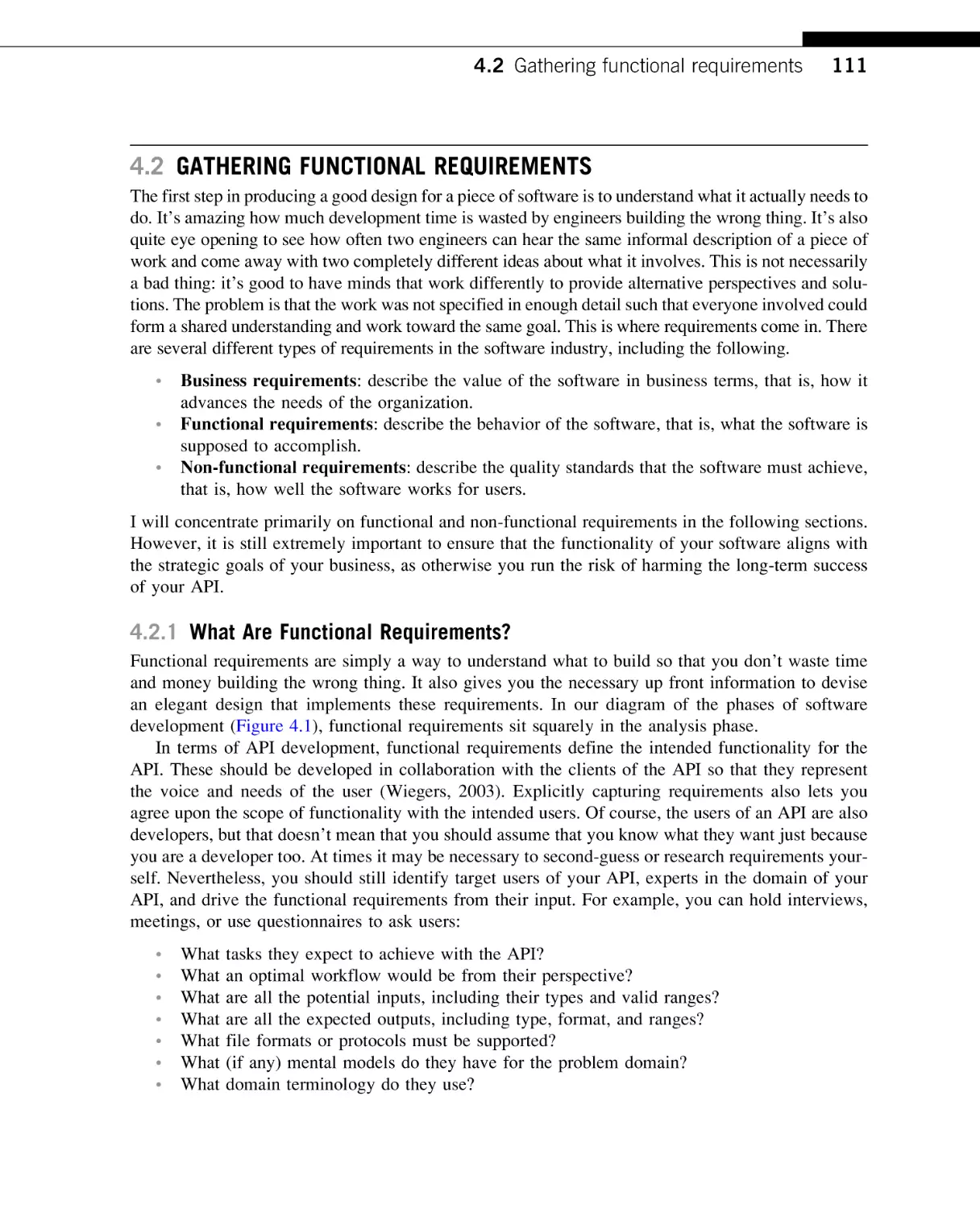 Gathering Functional Requirements
What Are Functional Requirements?