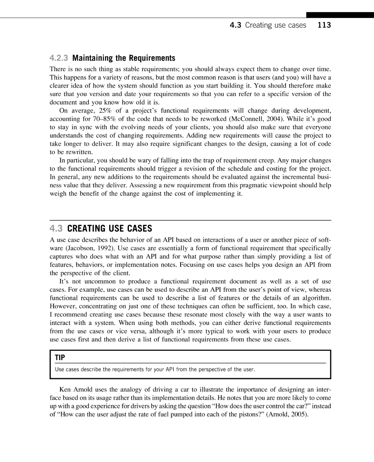 Creating Use Cases