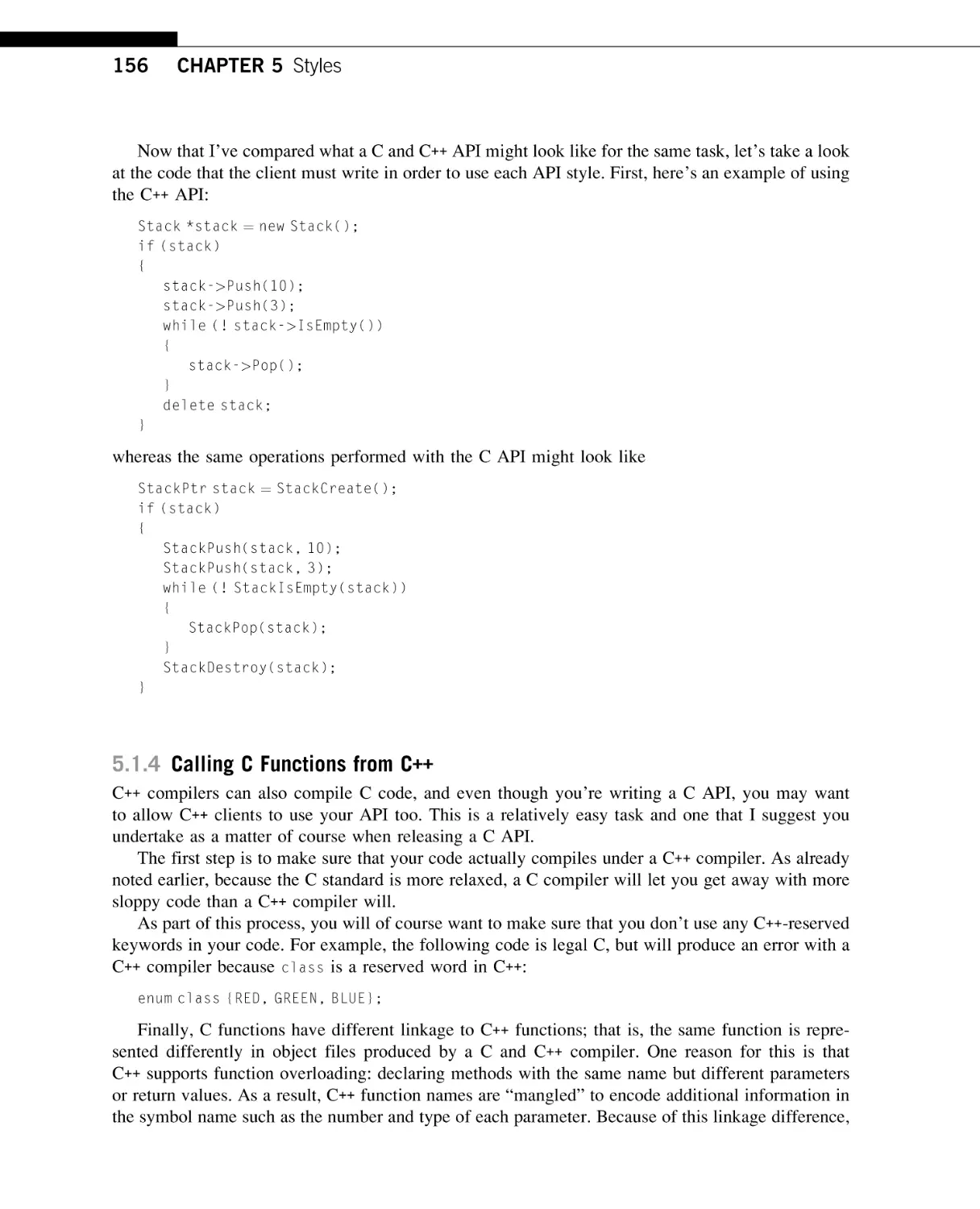 Calling C Functions from