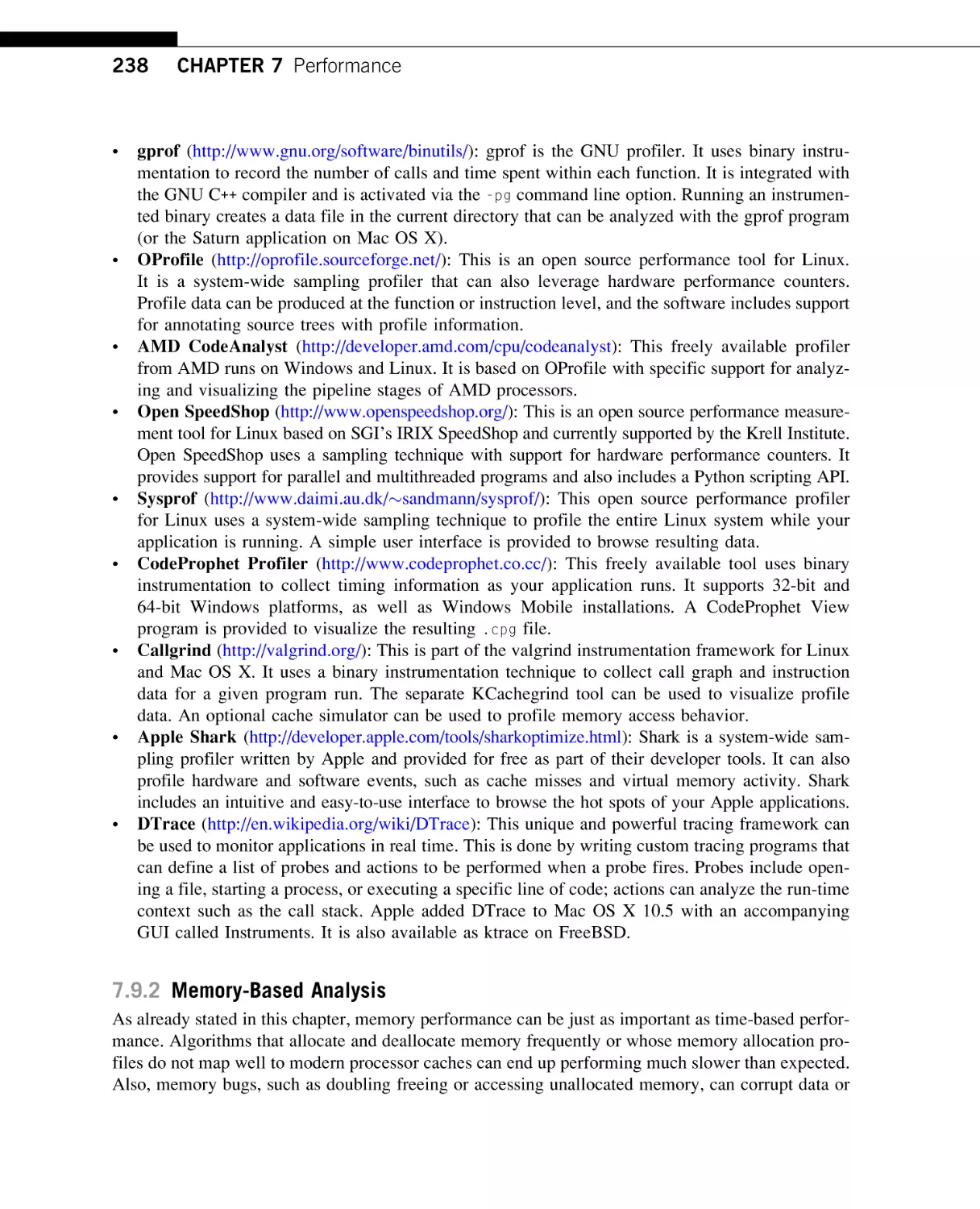 Memory-Based Analysis