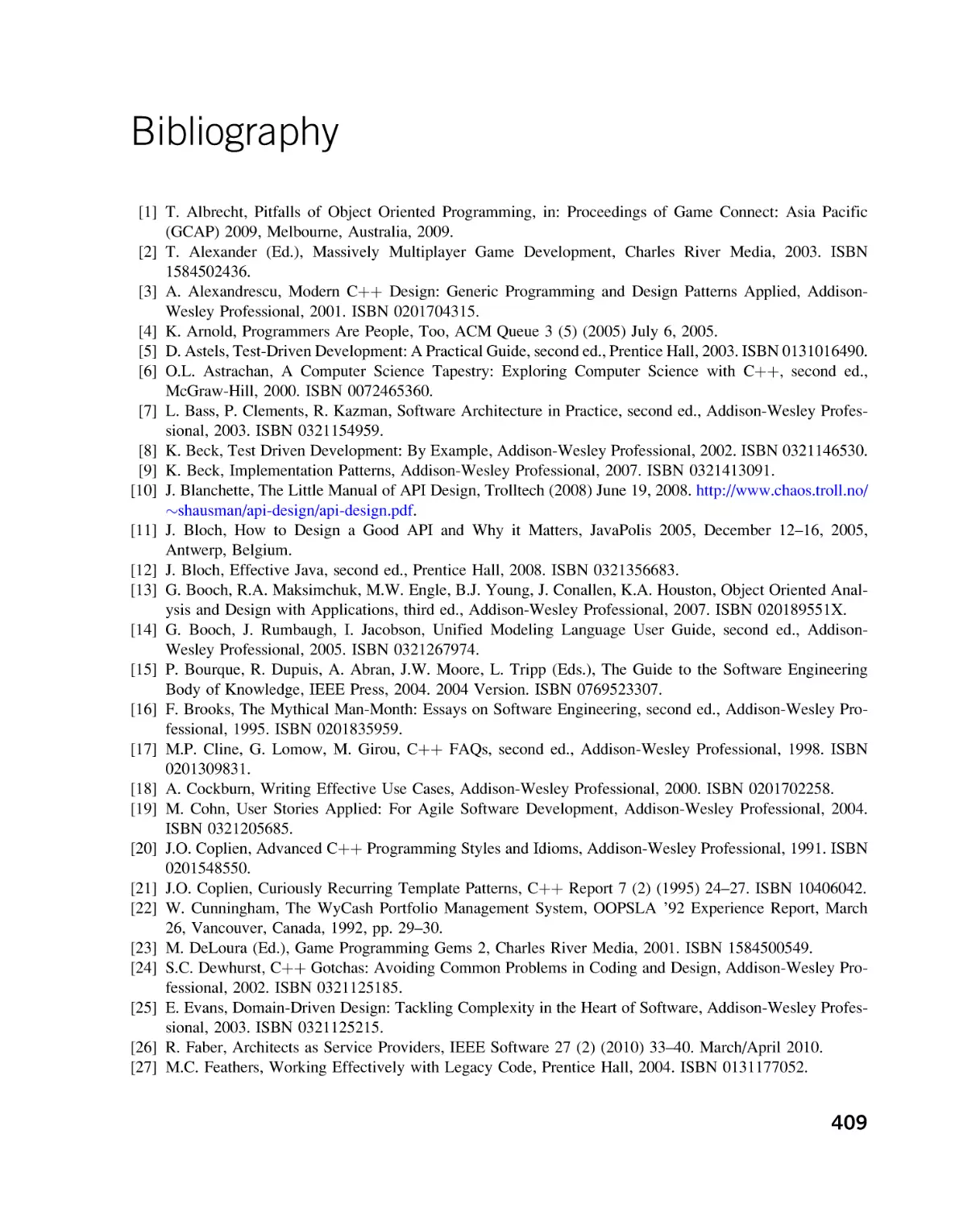 Bibliography