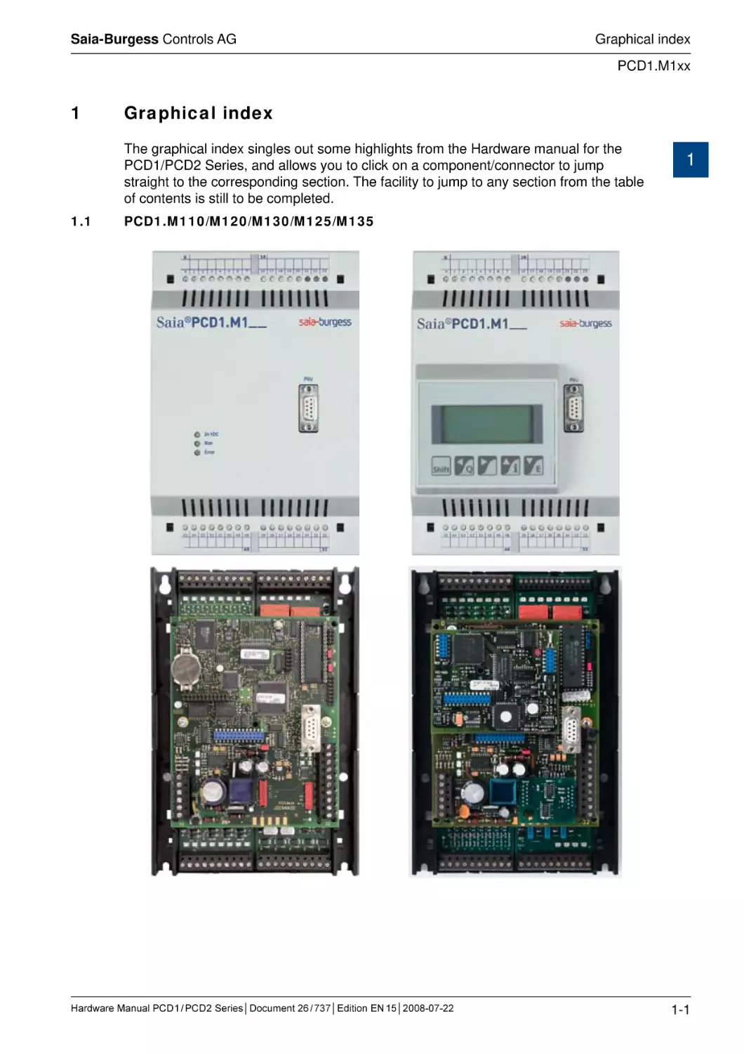 1	Graphical index
1.1	PCD1.M110/M120/M130/M125/M135