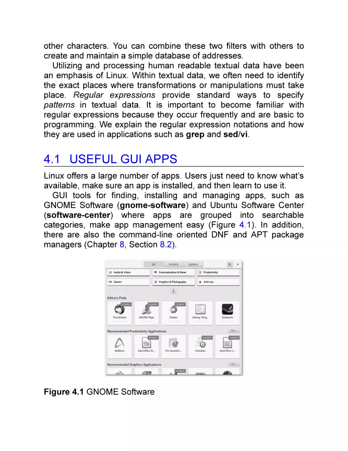 4.1 Useful GUI Apps
