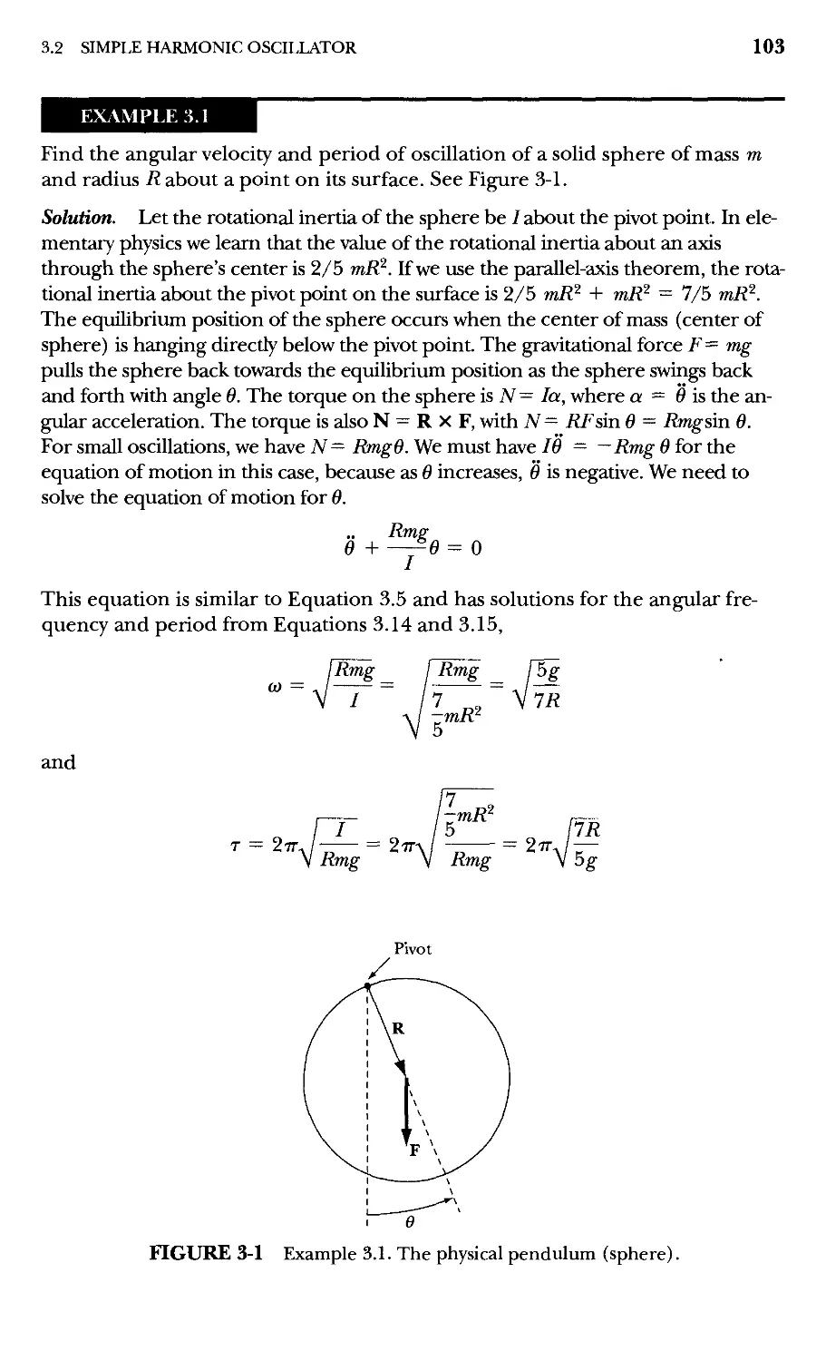 3.6 Sinusoidal Driving Forces