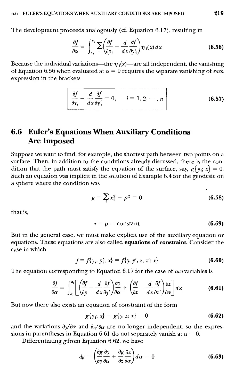 7.3 Generalized Coordinates