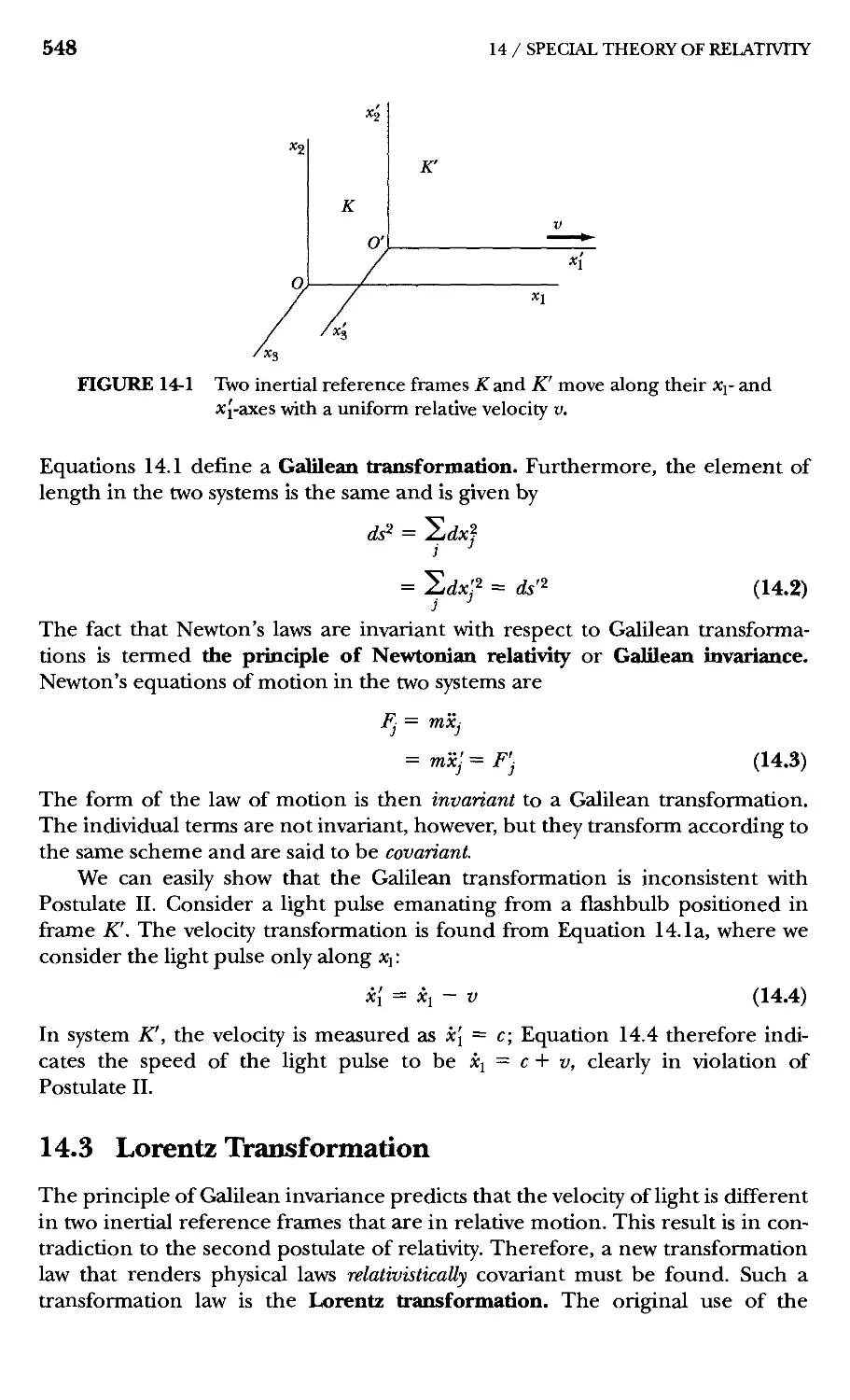 14.7 Relativistic Momentum